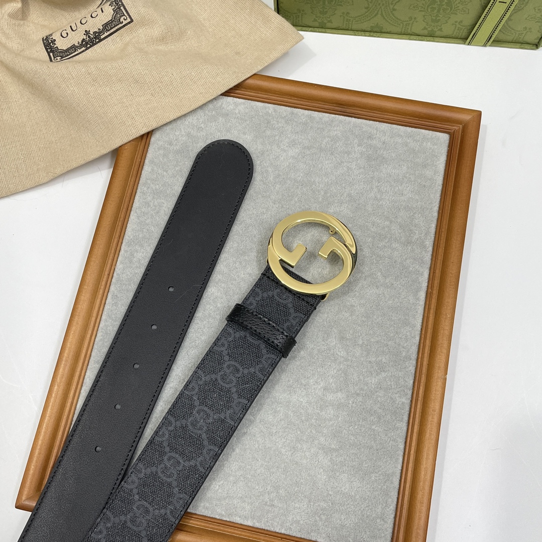 Gucci Basic Belt Black S-m