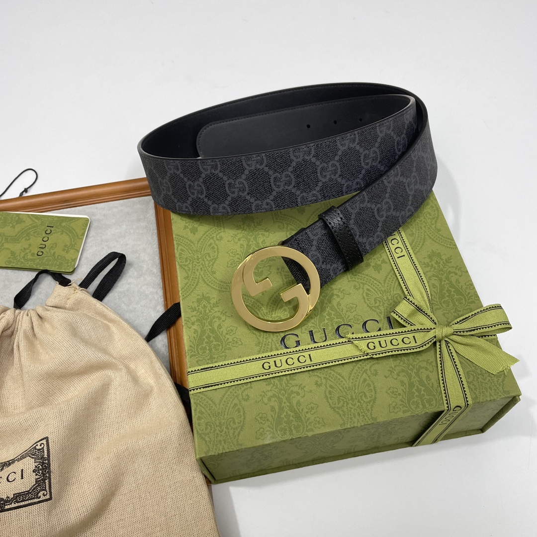 Gucci Basic Belt Black S-m