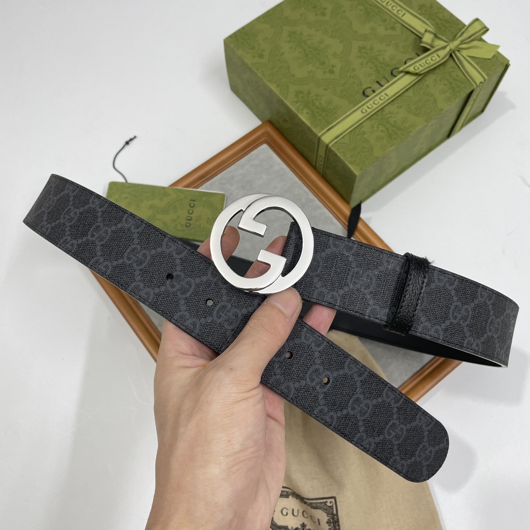 Gucci Basic Belt Black S-m