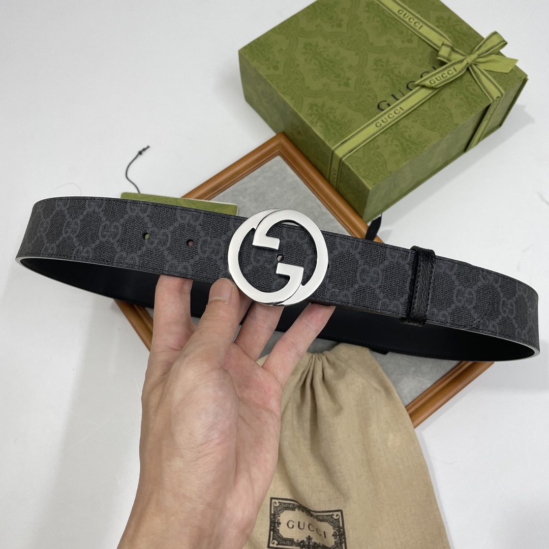 Gucci Basic Belt Black S-m