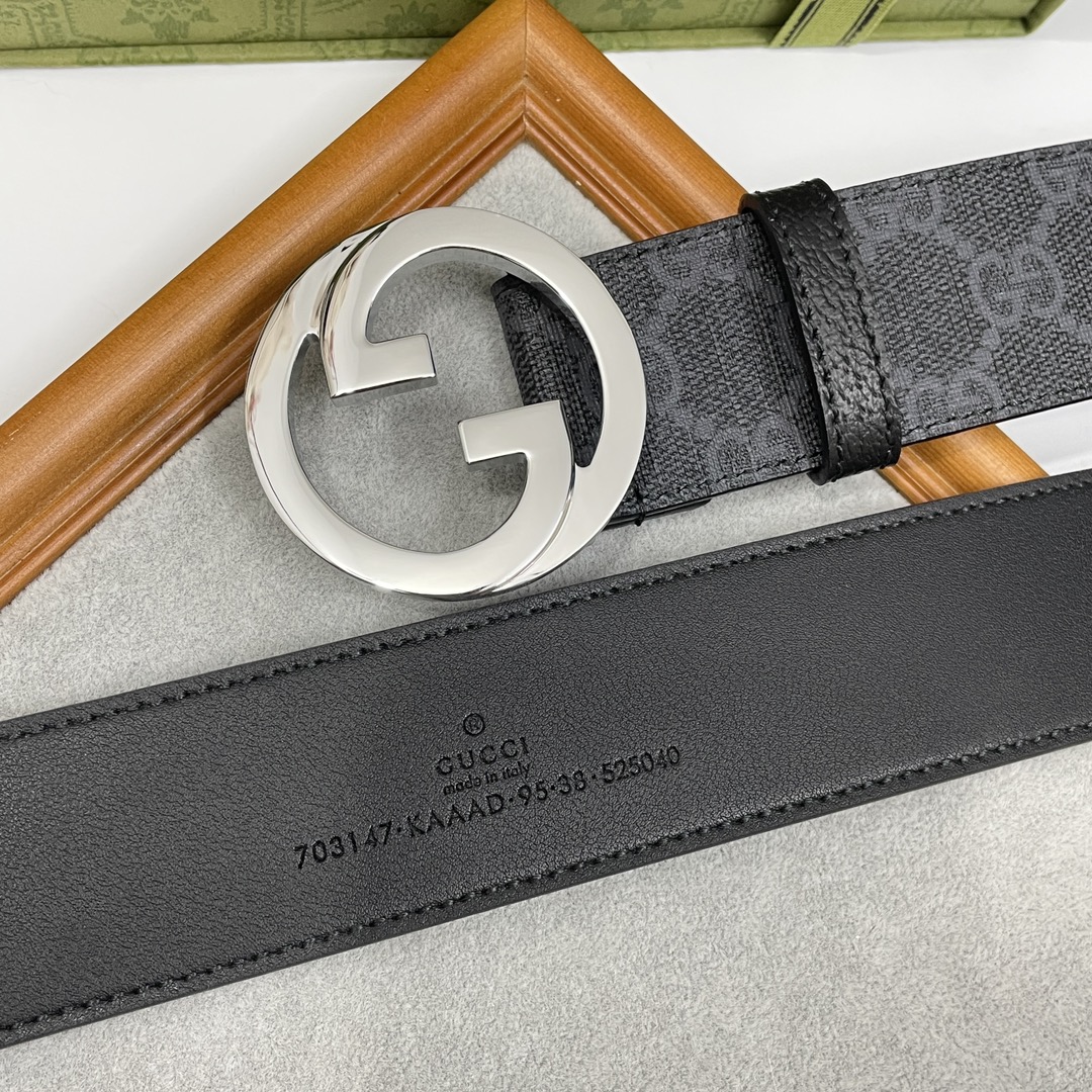Gucci Basic Belt Black S-m