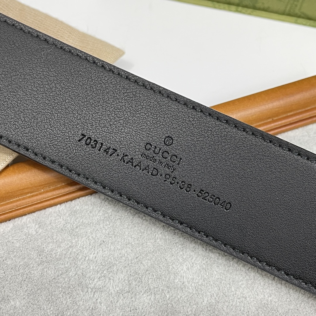 Gucci Basic Belt Black S-m