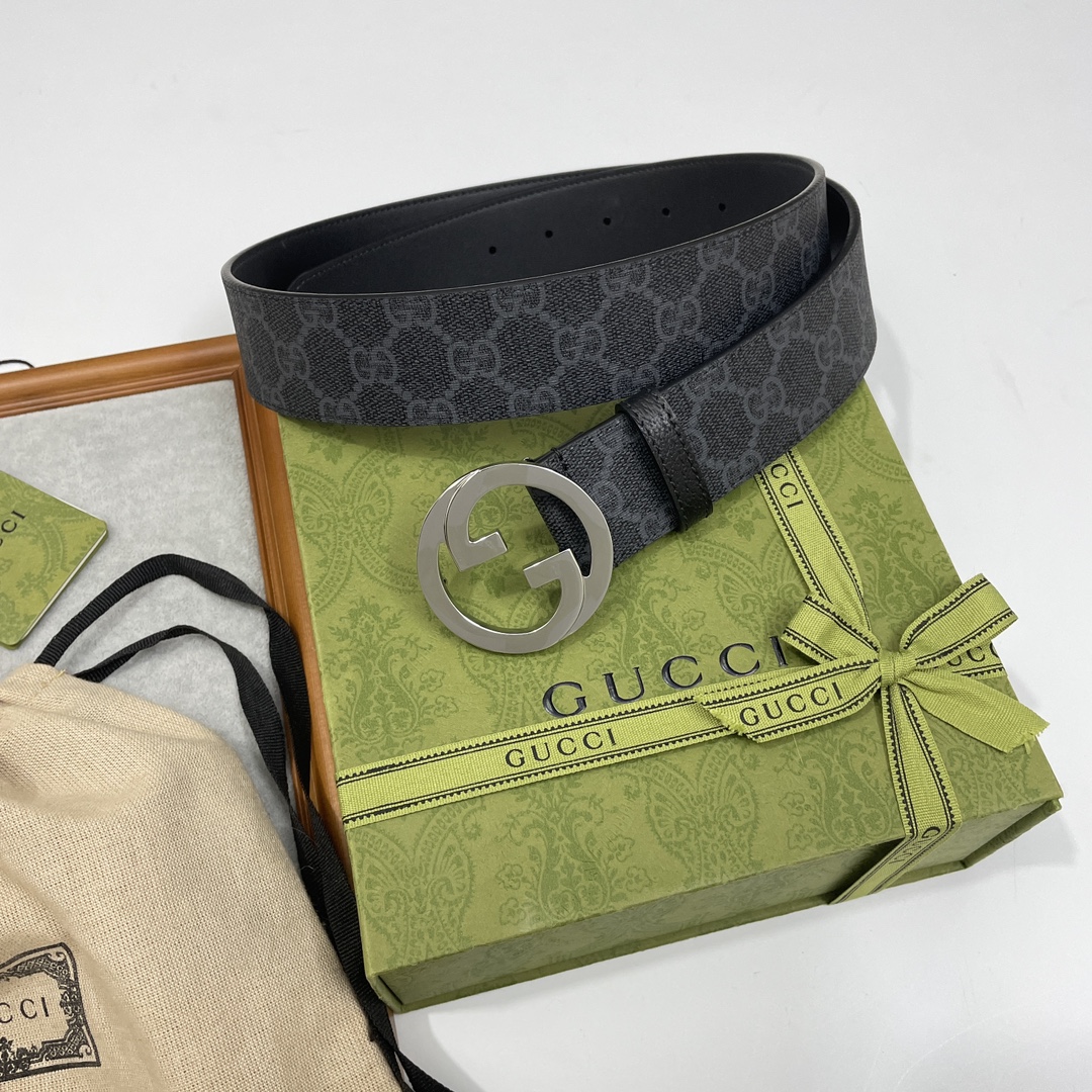 Gucci Basic Belt Black S-m