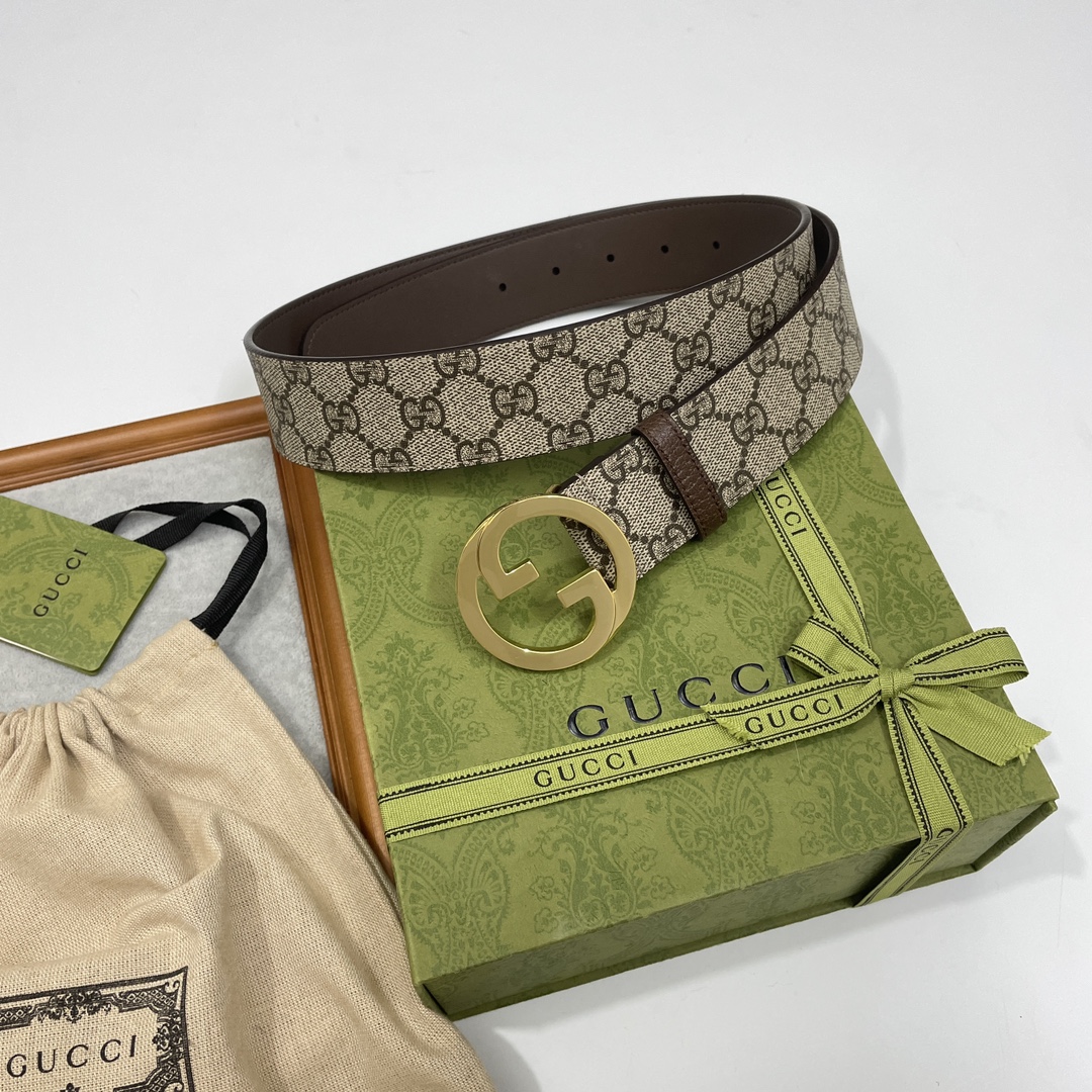 Gucci Basic Belt Brown S-m