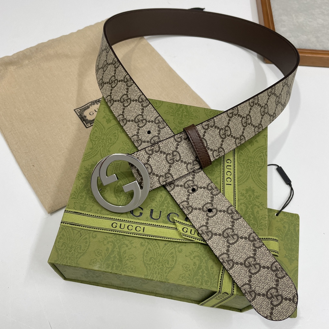 Gucci Basic Belt Brown S-m