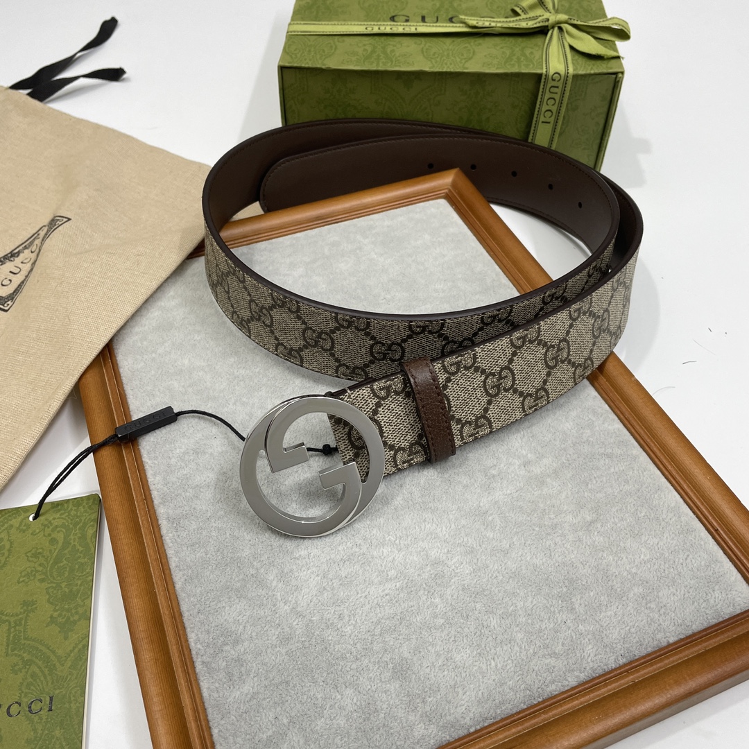 Gucci Basic Belt Brown S-m