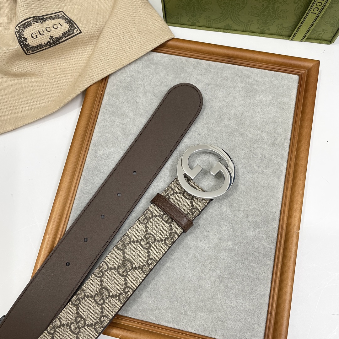 Gucci Basic Belt Brown S-m