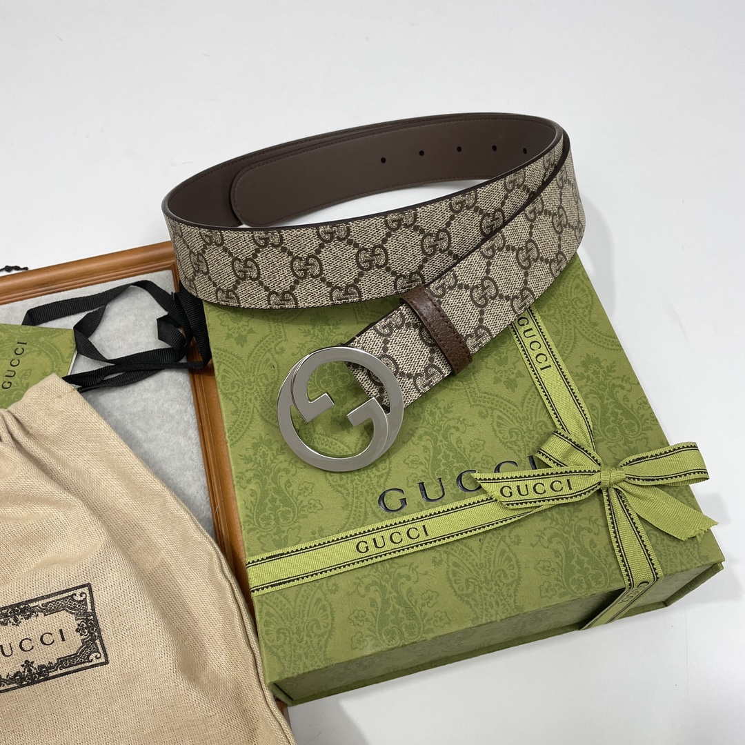 Gucci Basic Belt Brown S-m