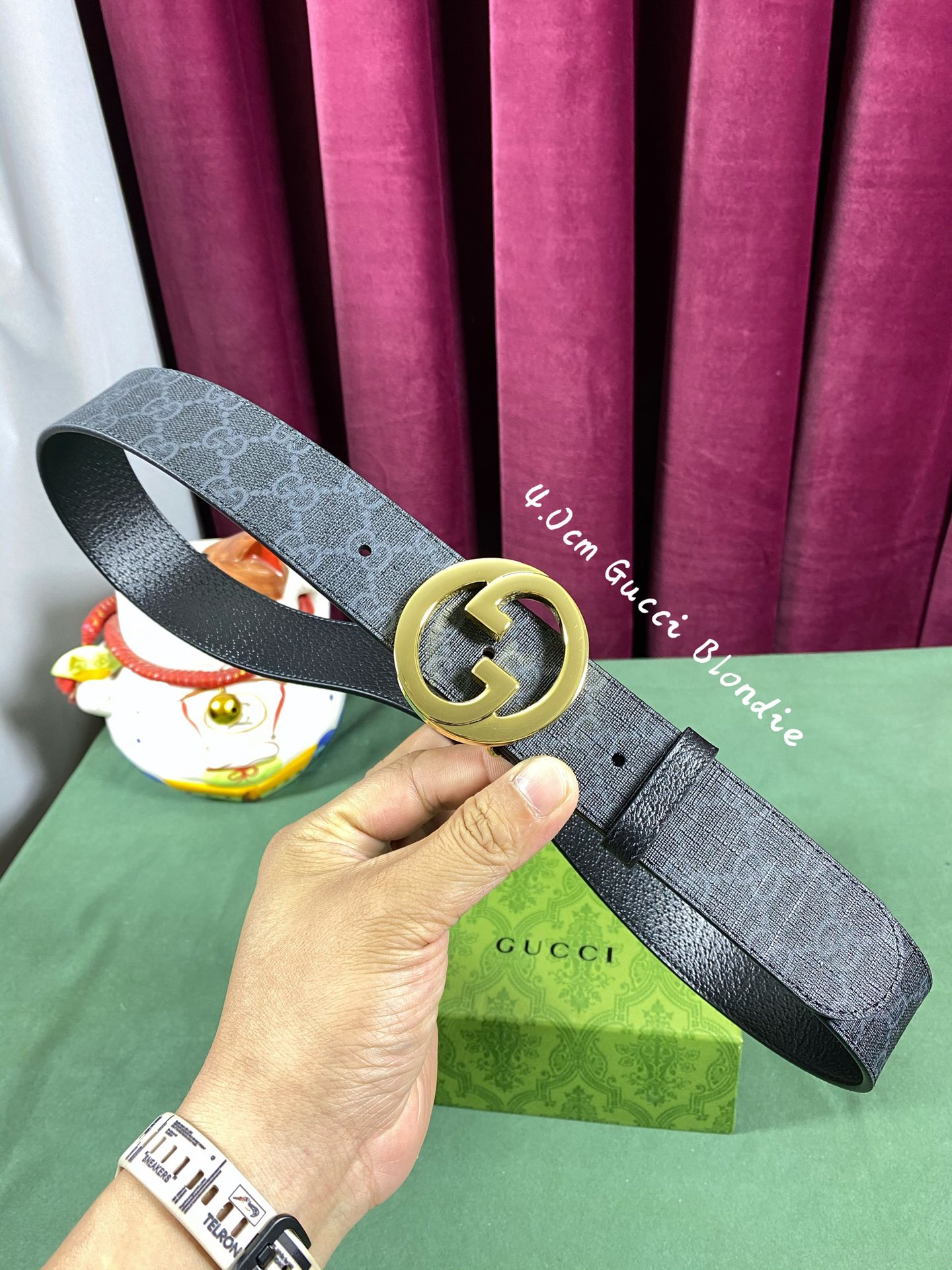 Gucci Basic Belt Cow Leather S-m-l