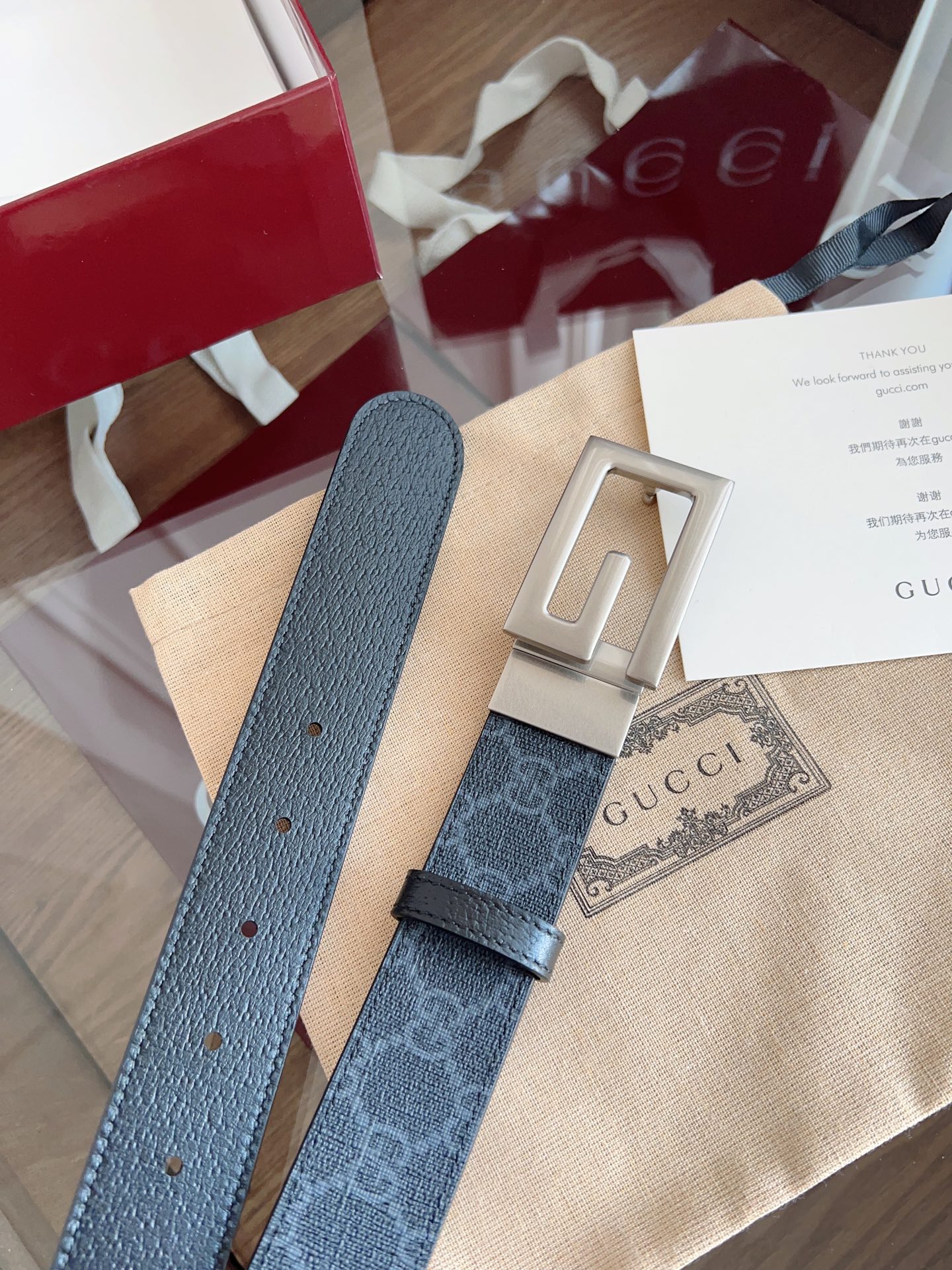 Gucci Basic Belt S-m
