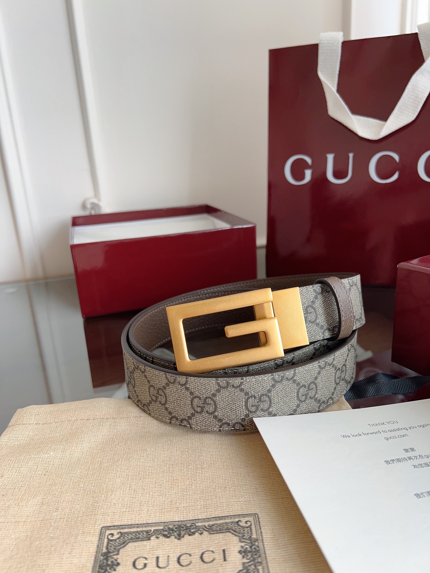 Gucci Basic Belt S-m