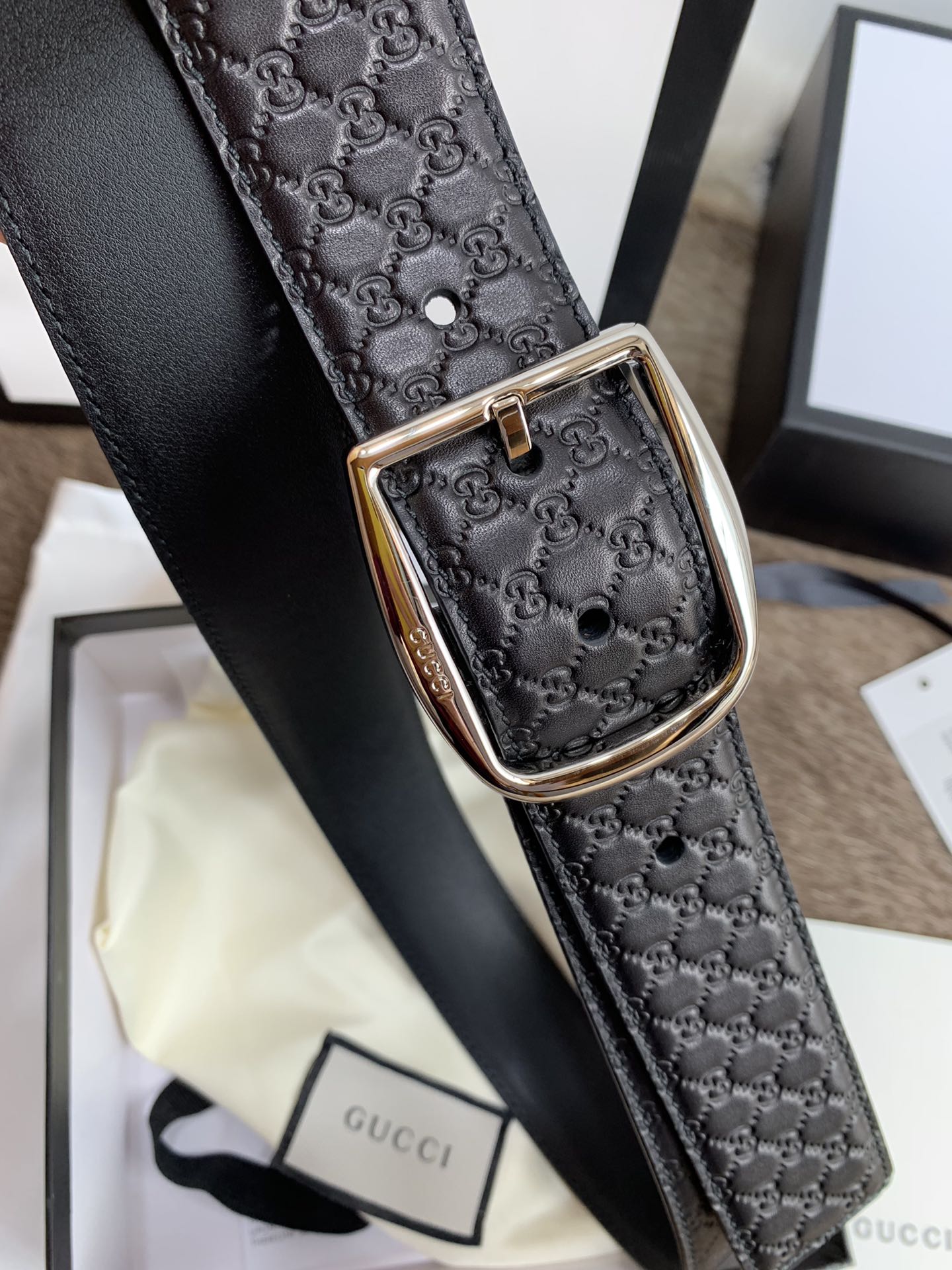 Gucci Male Leather Belt M