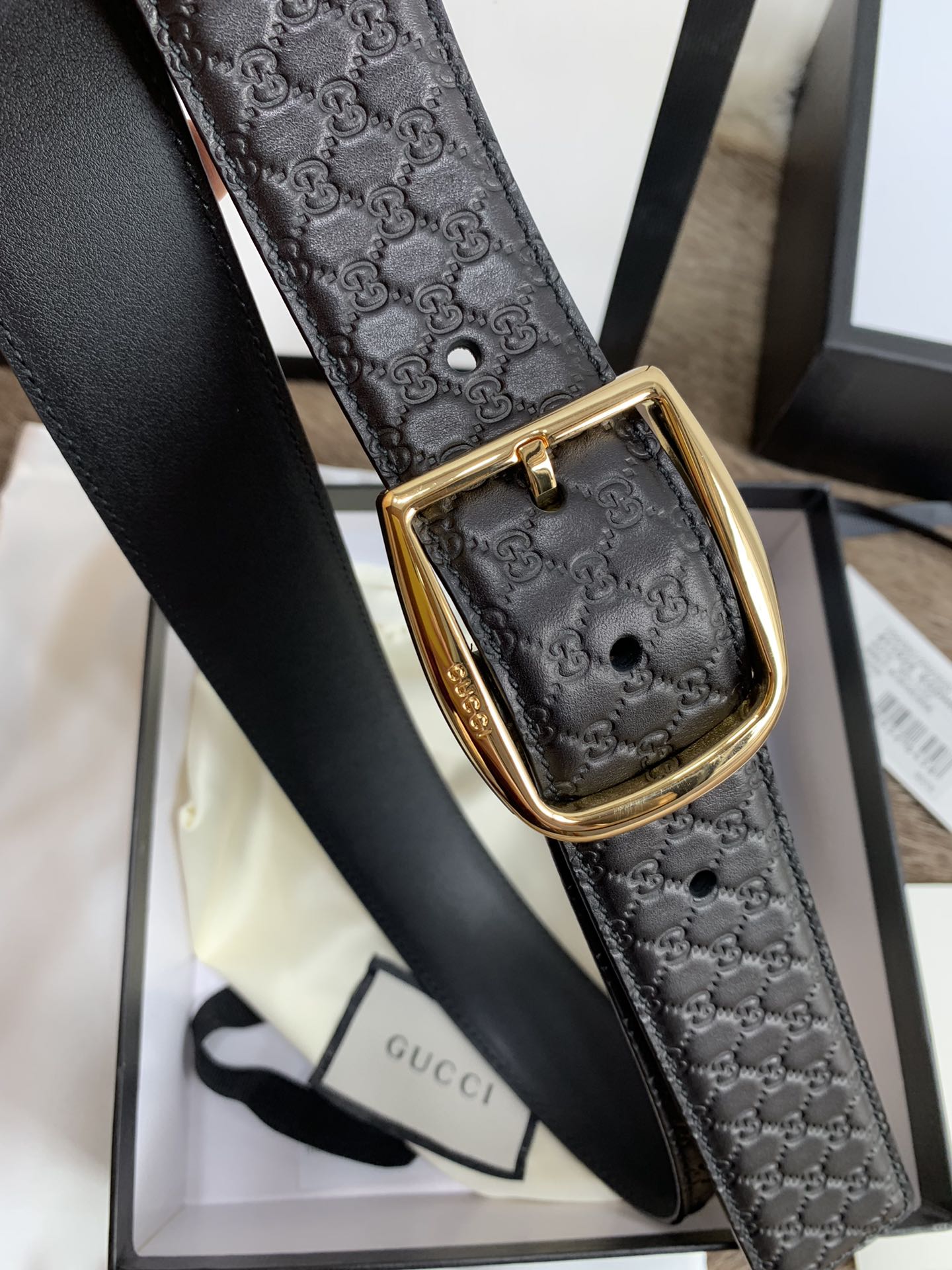 Gucci Male Leather Belt M