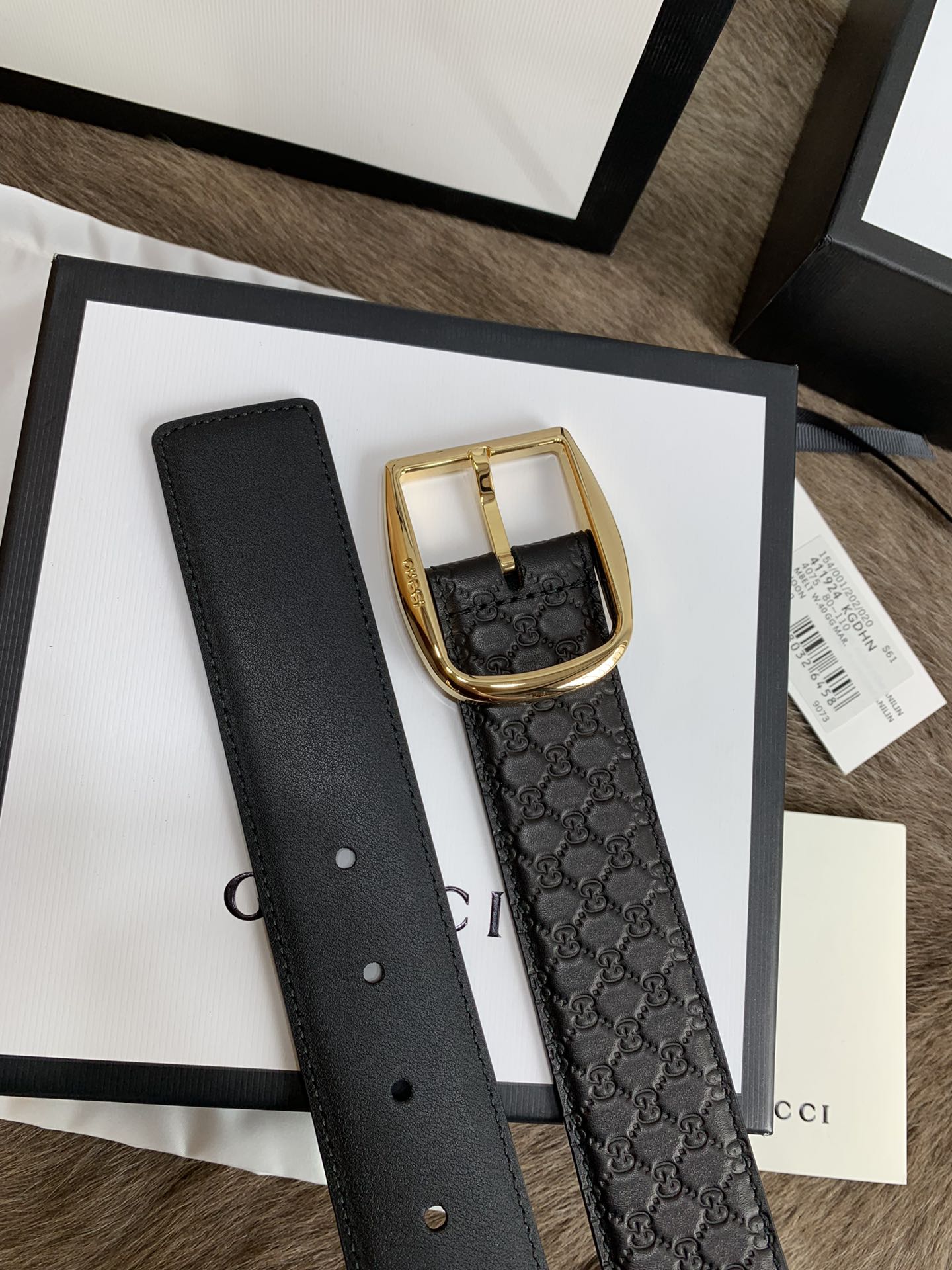 Gucci Male Leather Belt M