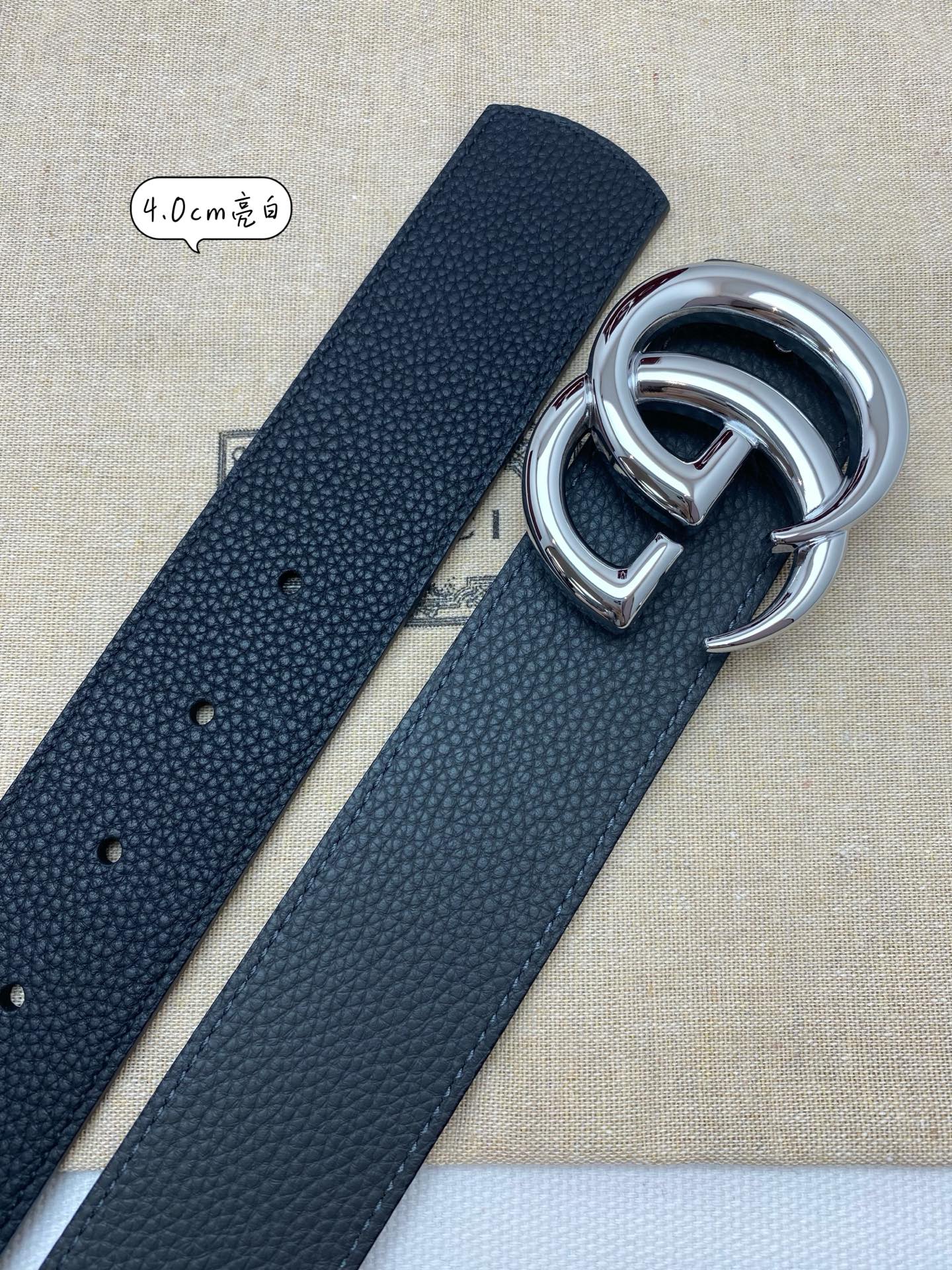 Gucci Basic Belt Cow Leather 40mm