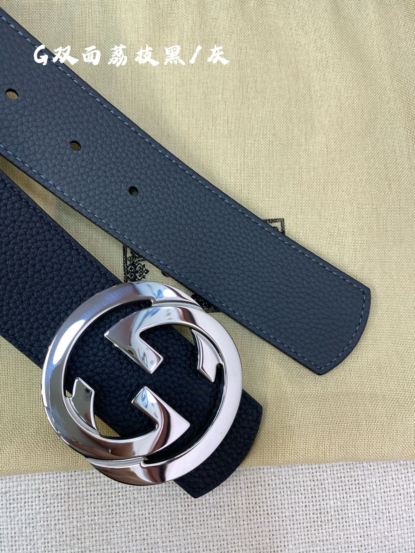 Gucci Basic Belt Cow Leather 40mm