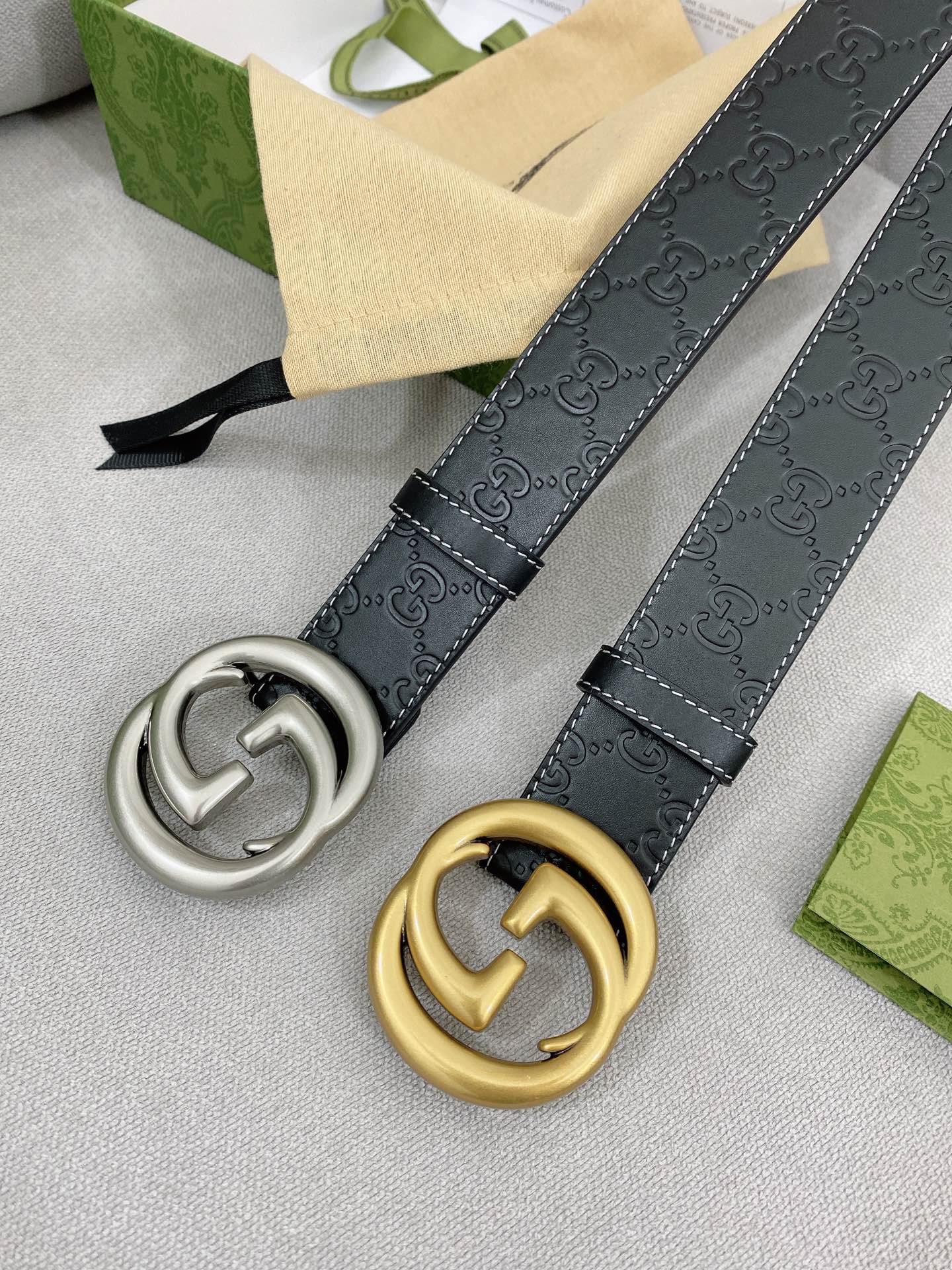 Gucci Basic Belt Top Grain Leather M