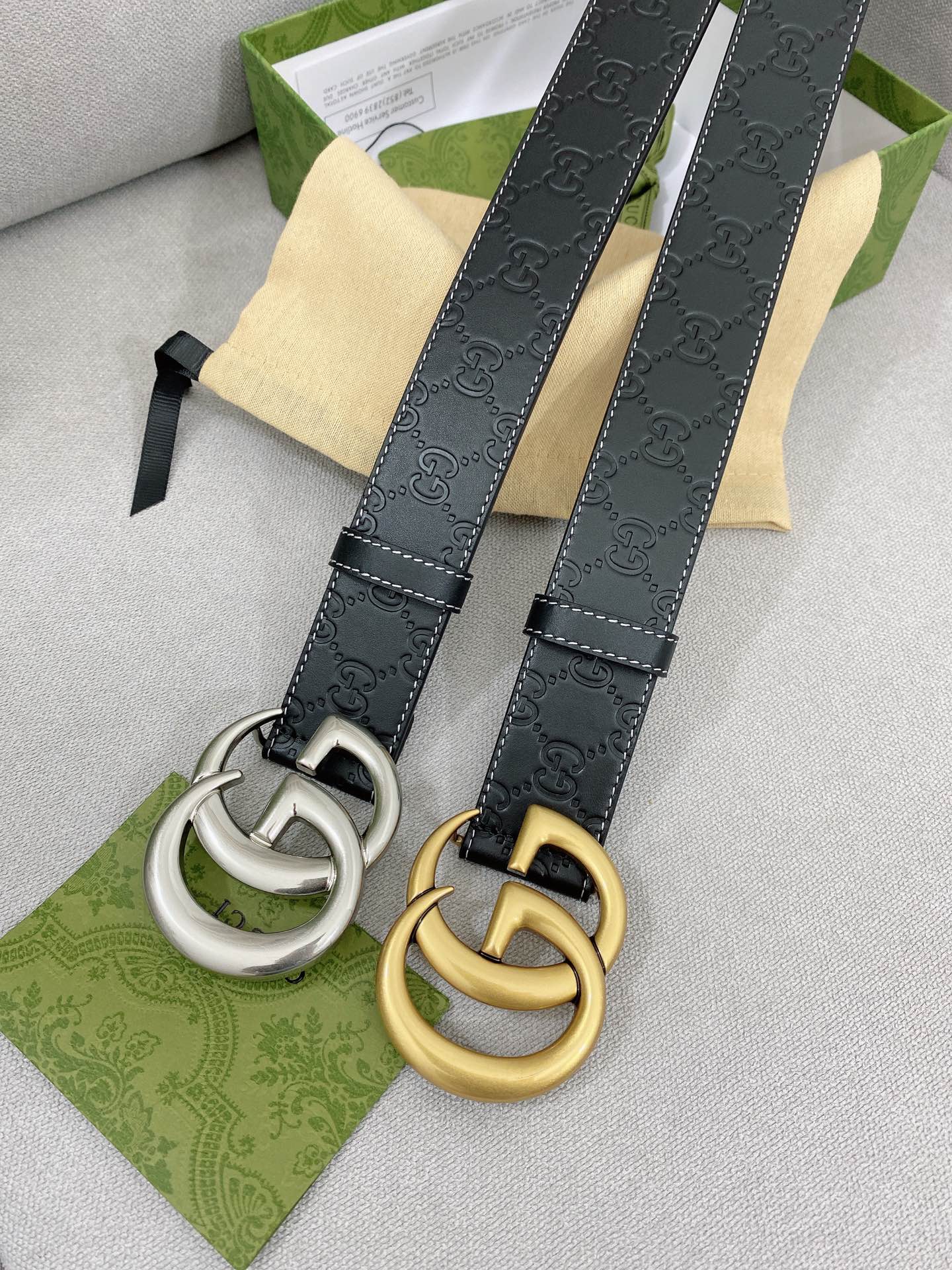 Gucci Basic Belt Top Grain Leather M