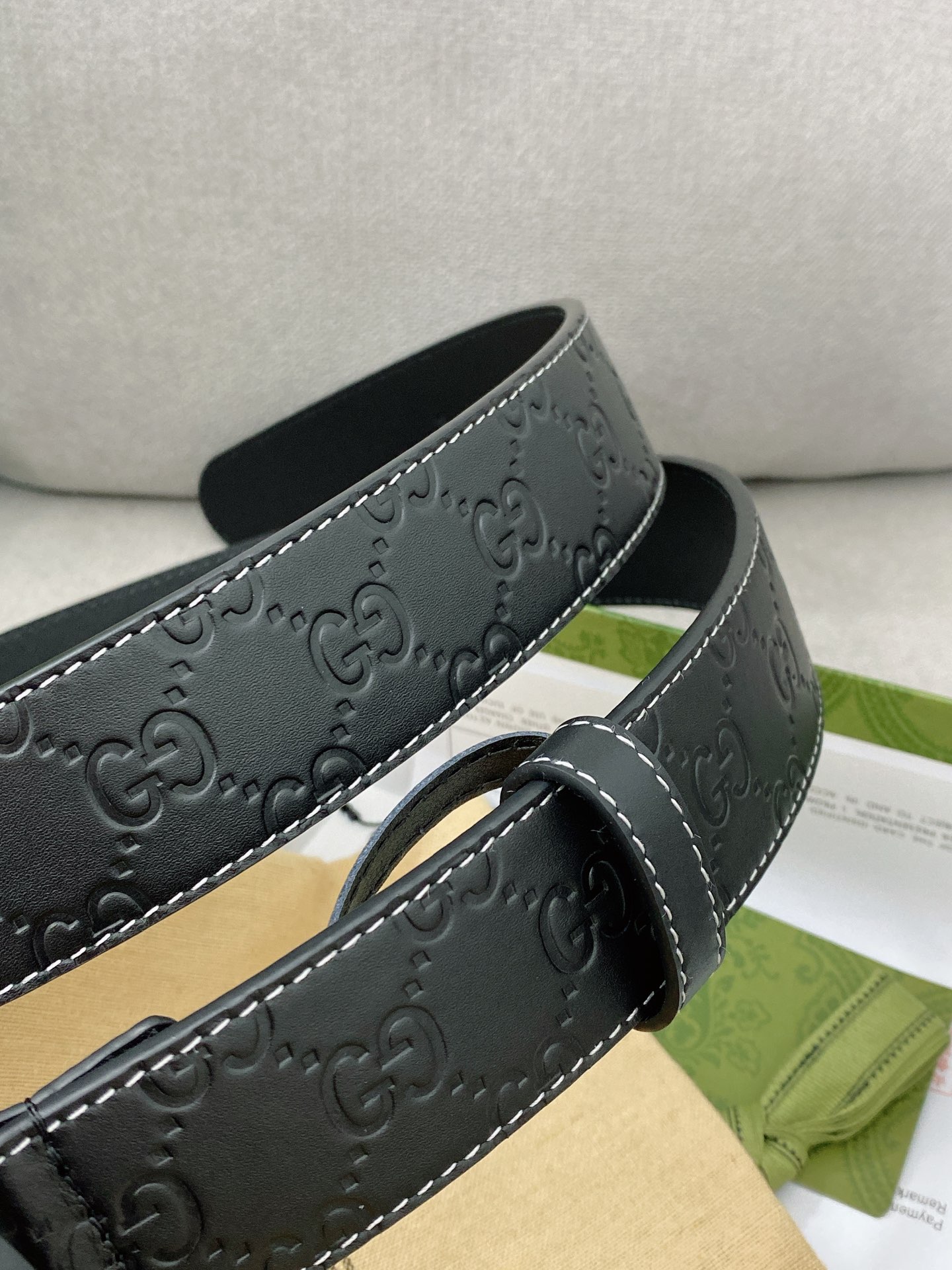 Gucci Basic Belt Top Grain Leather M