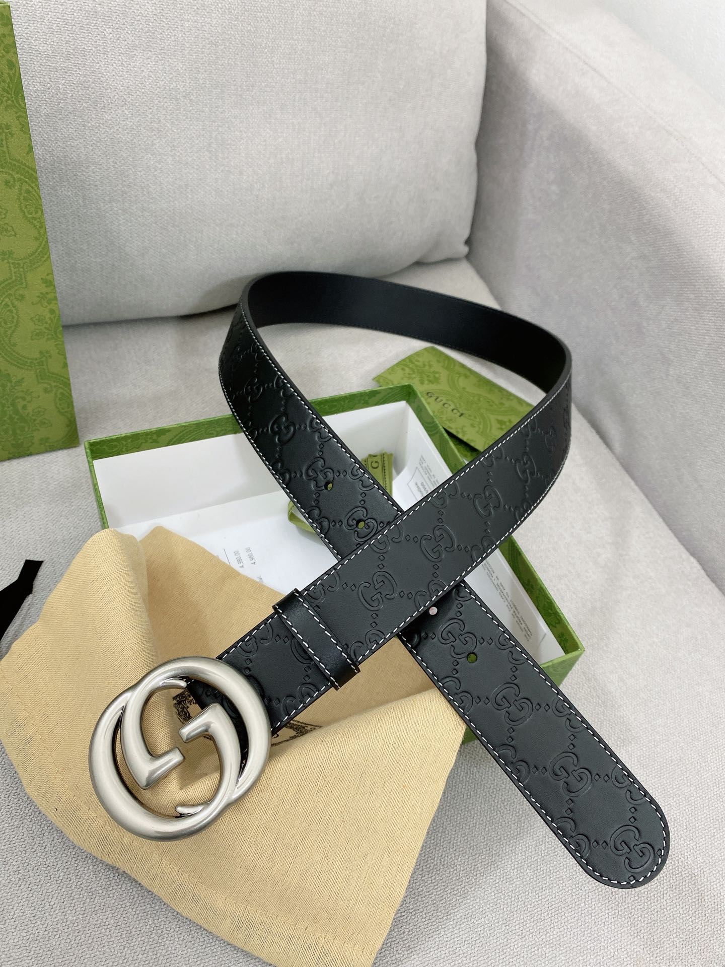 Gucci Basic Belt Top Grain Leather M
