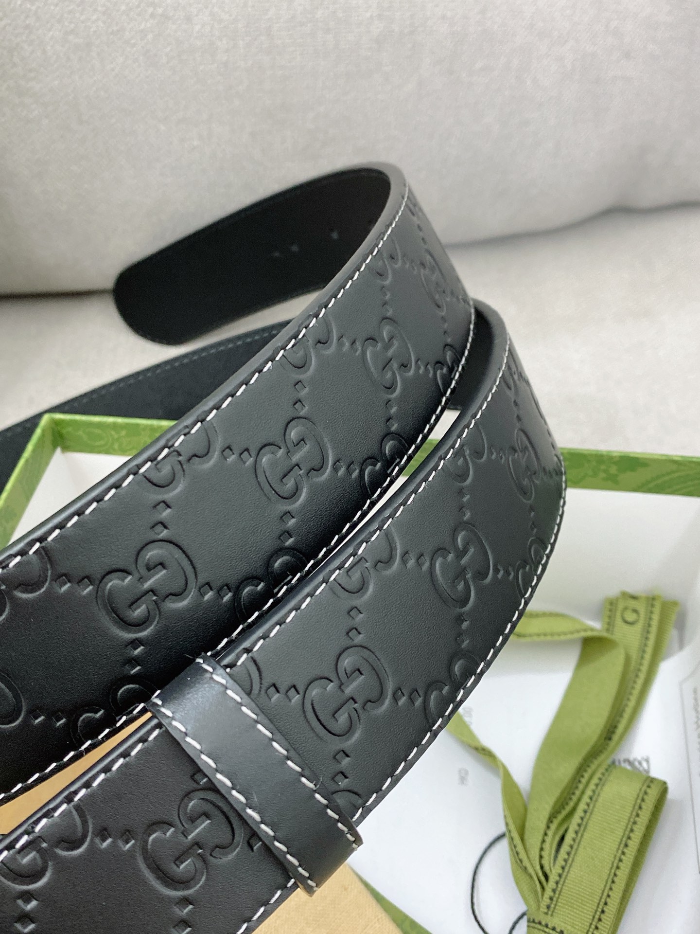 Gucci Basic Belt Top Grain Leather M