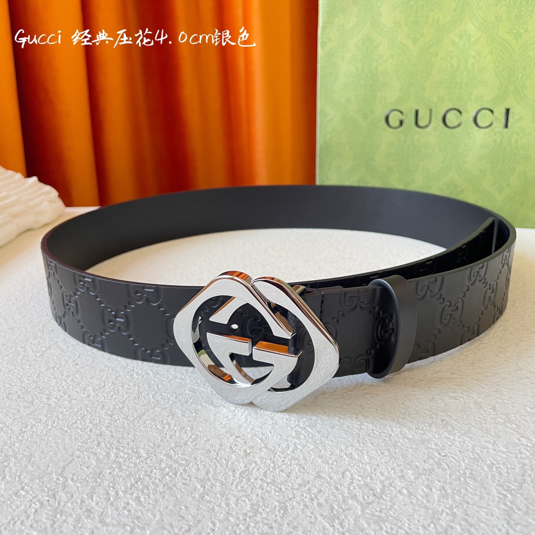 Gucci Basic Belt Cow Leather M