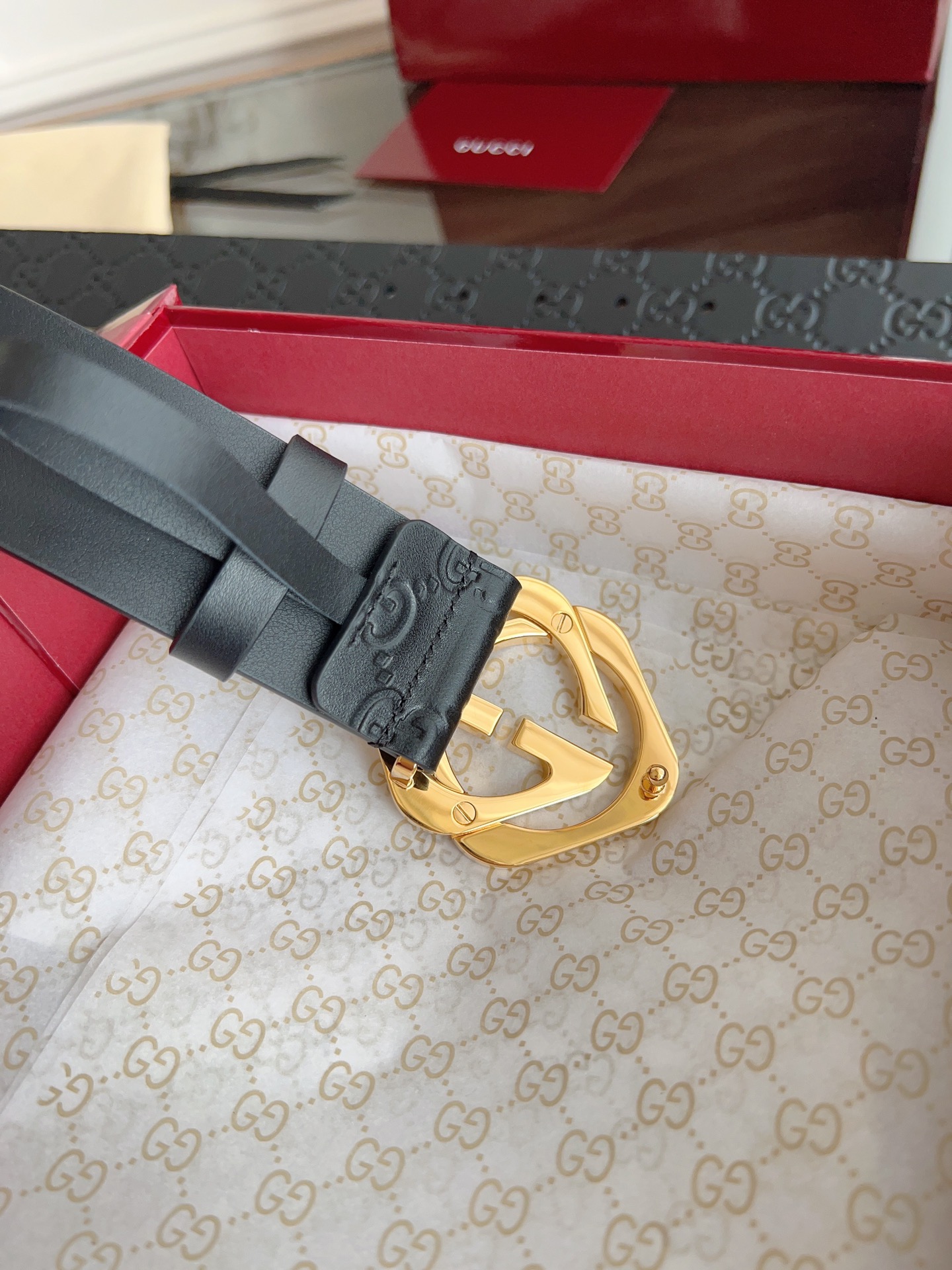 Gucci Basic Belt 40mm-l