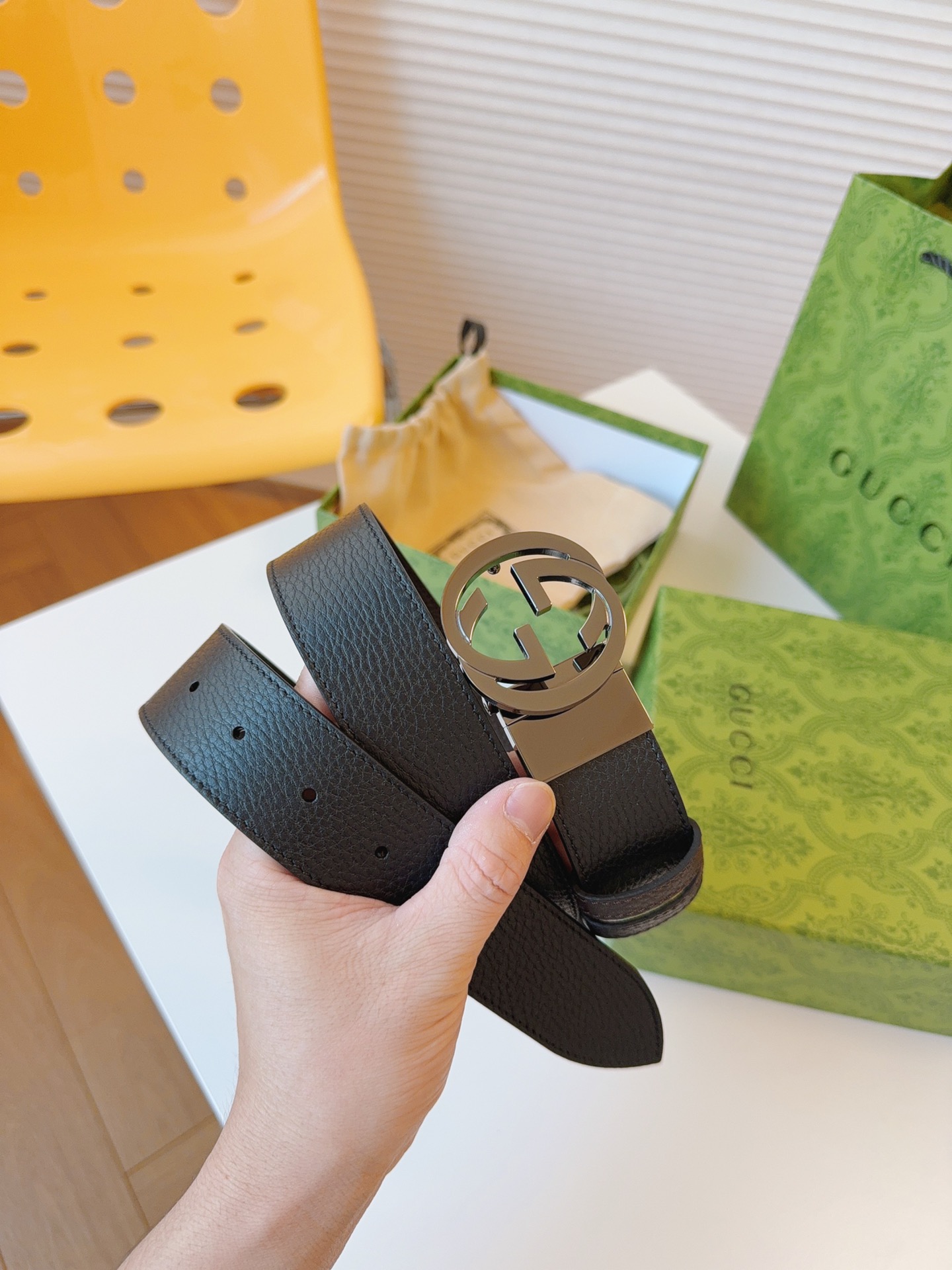 Gucci Leather Belt M