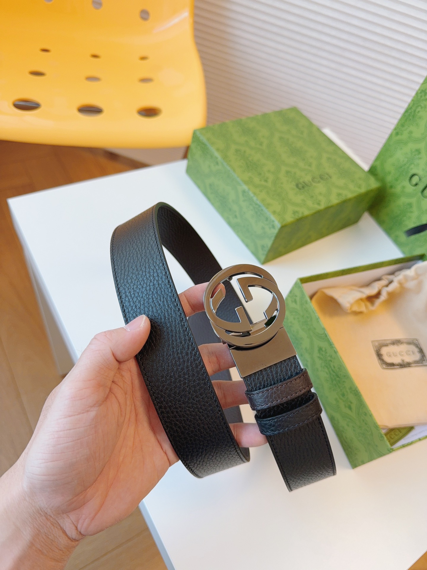 Gucci Leather Belt M