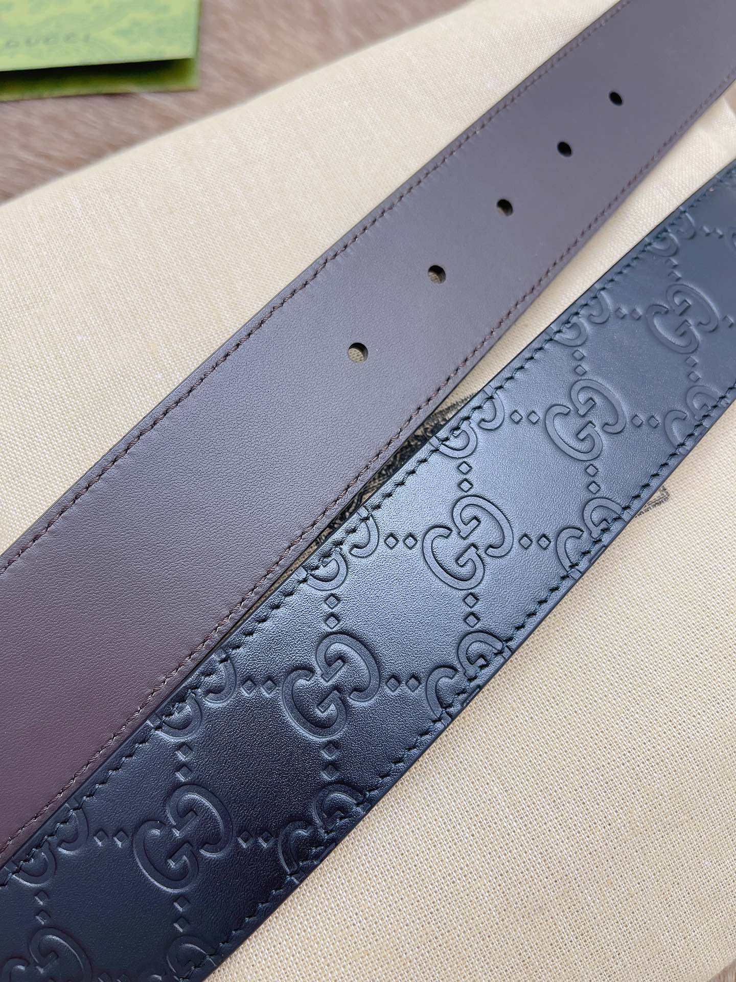 Gucci Basic Belt Cow Leather M