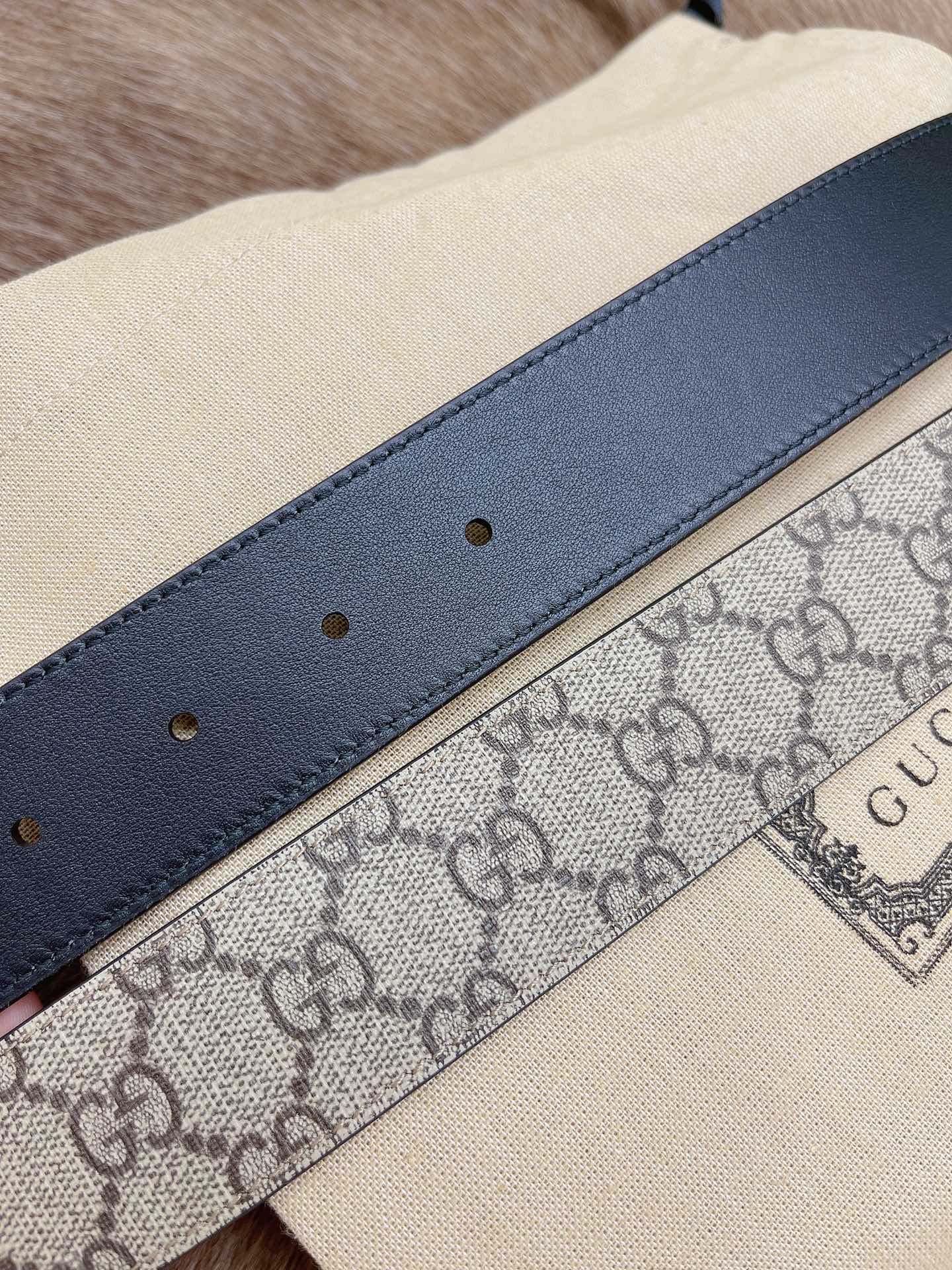 Gucci Basic Belt Cow Leather M