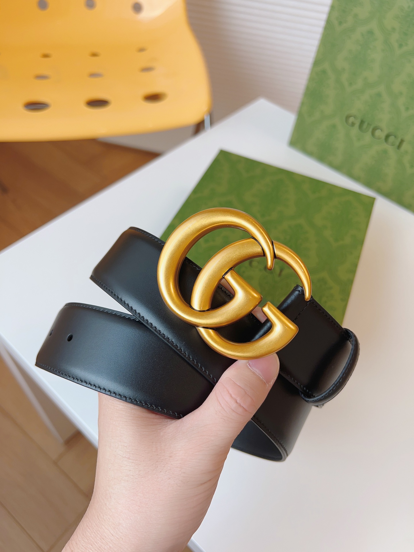 Gucci Basic Belt Black M