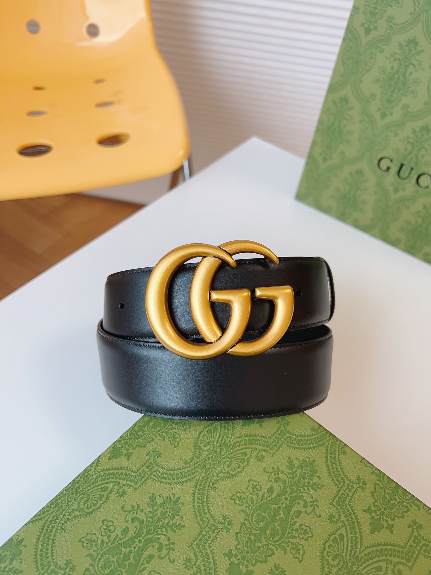 Gucci Basic Belt Black M