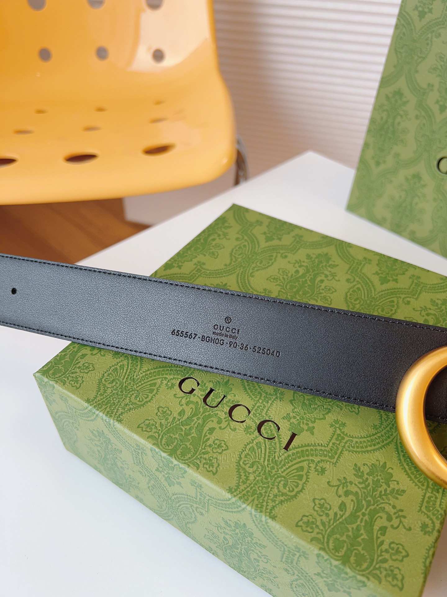 Gucci Basic Belt Black M
