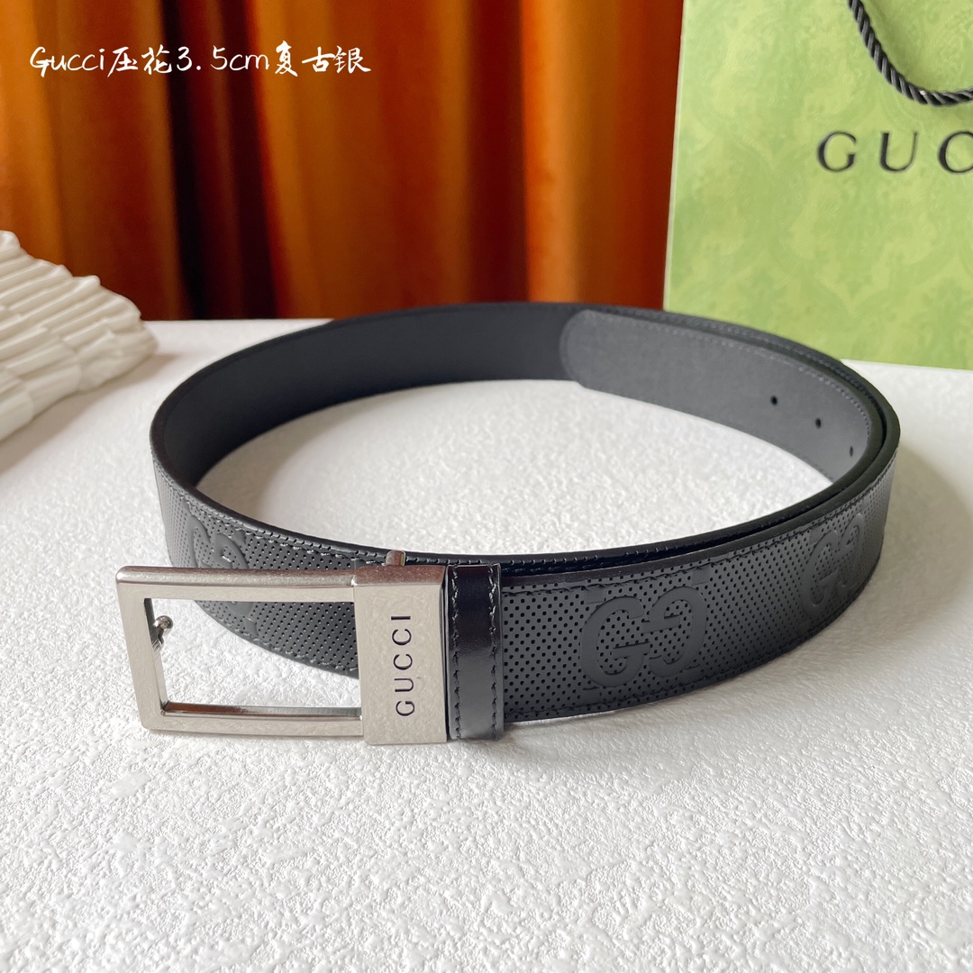 Gucci Basic Belt Cow Leather M