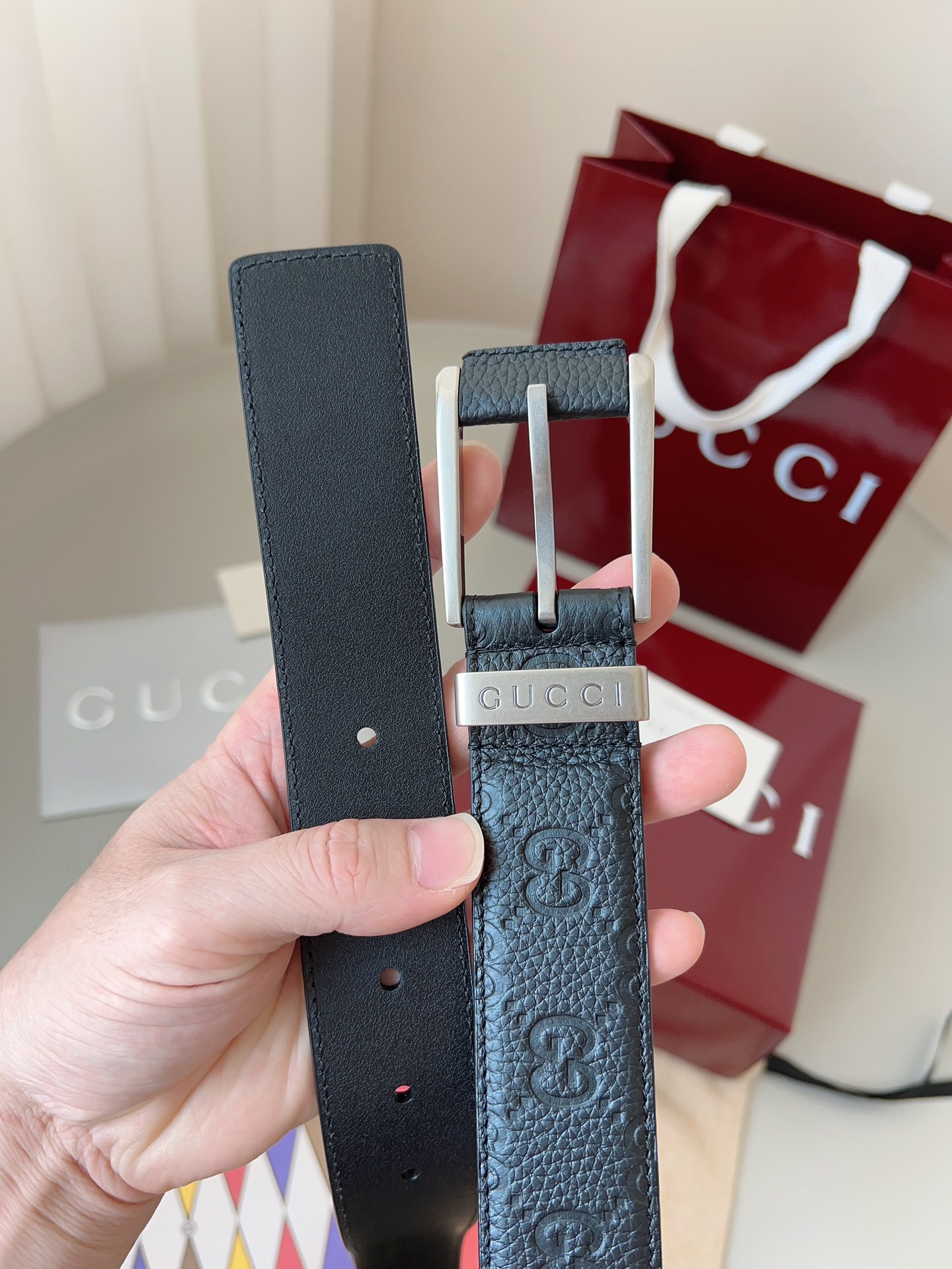 Gucci Basic Belt Narrow Width