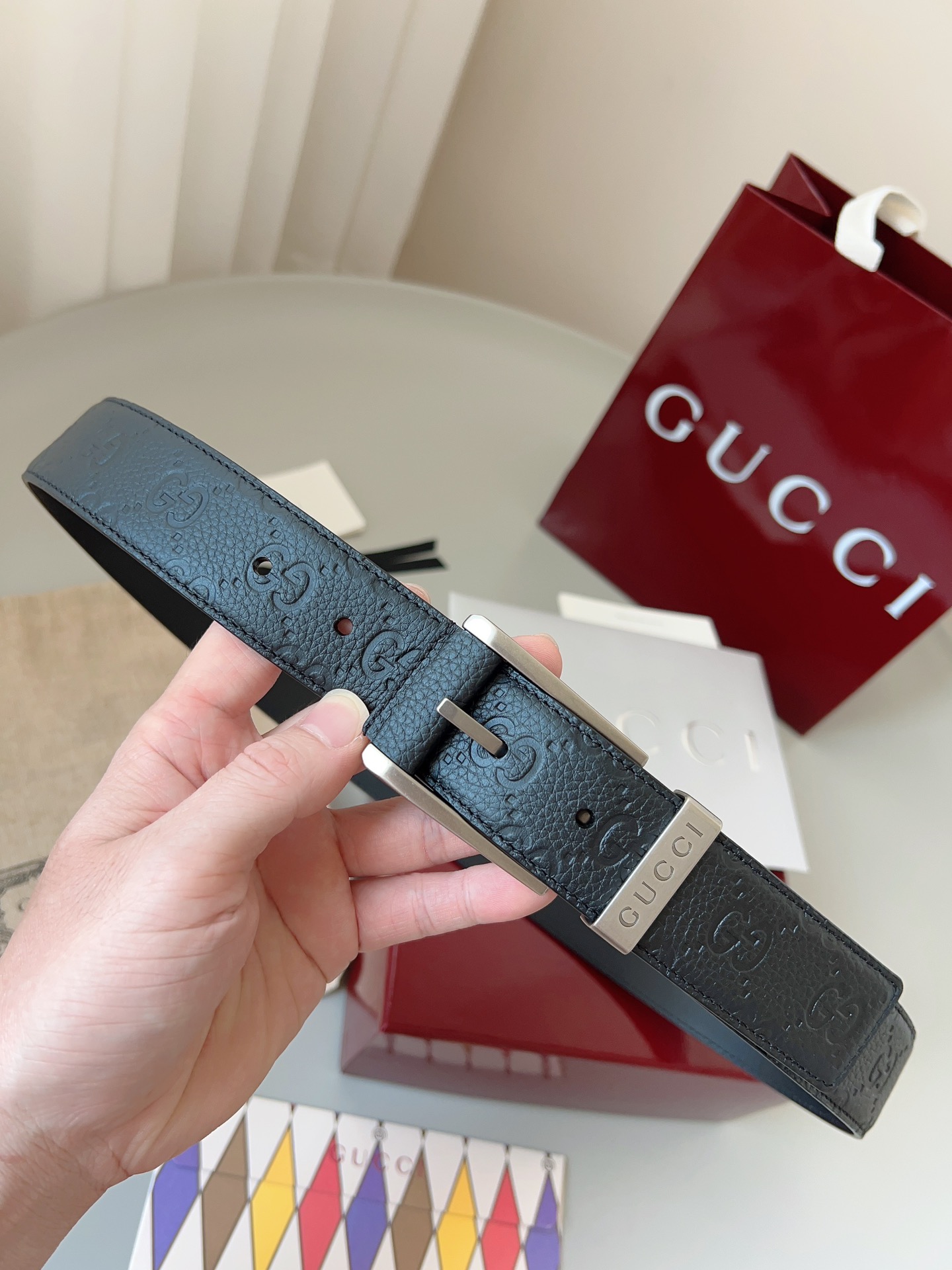 Gucci Basic Belt Narrow Width