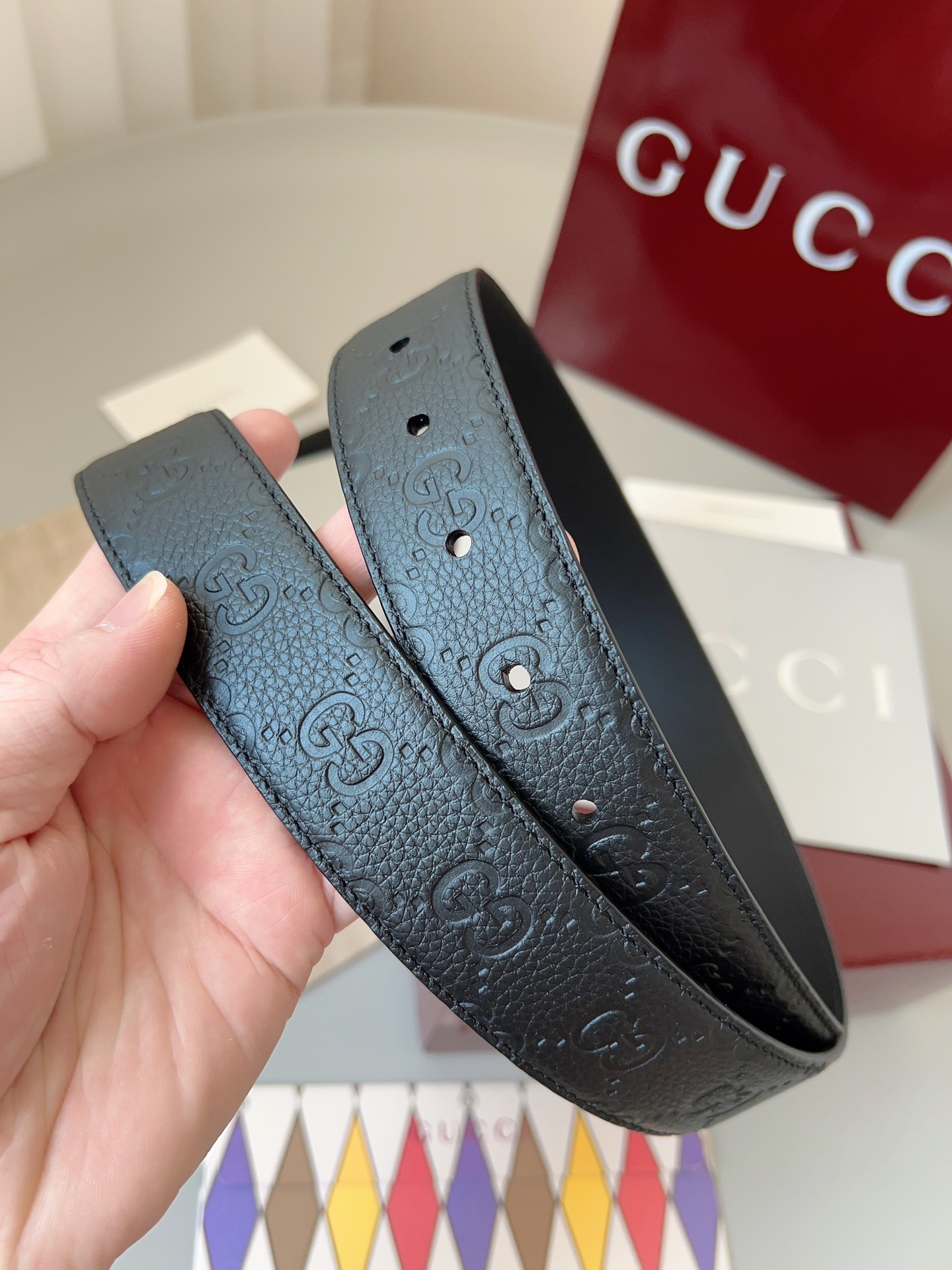 Gucci Basic Belt Narrow Width