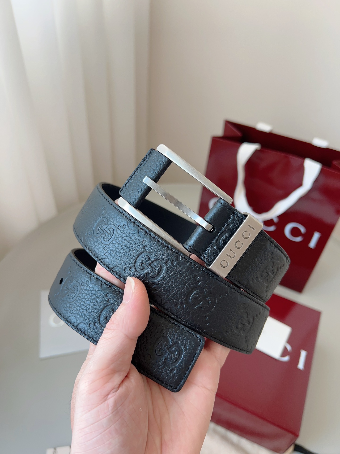 Gucci Basic Belt Narrow Width
