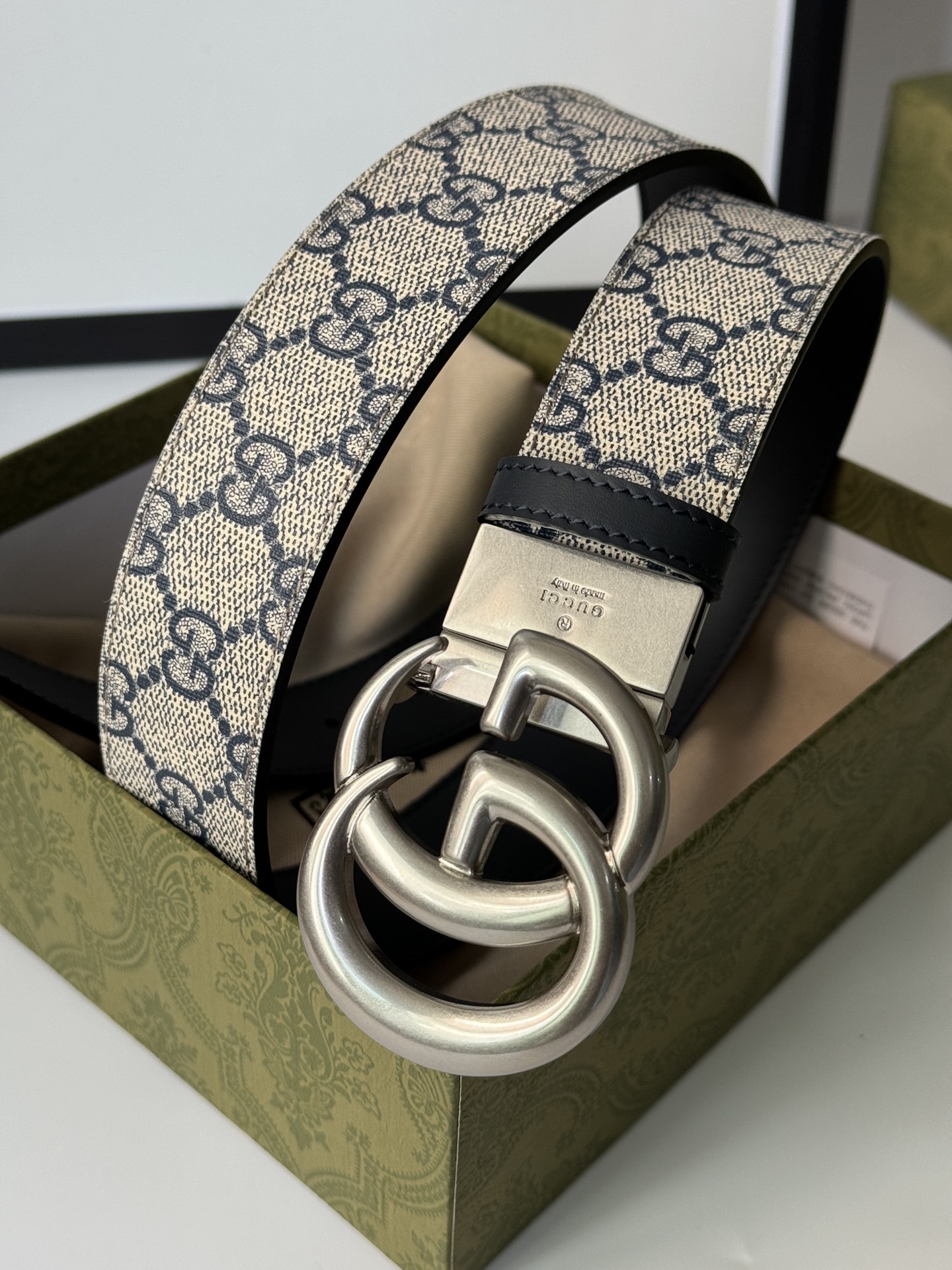 Gucci Leather Belt Top Grain Leather M