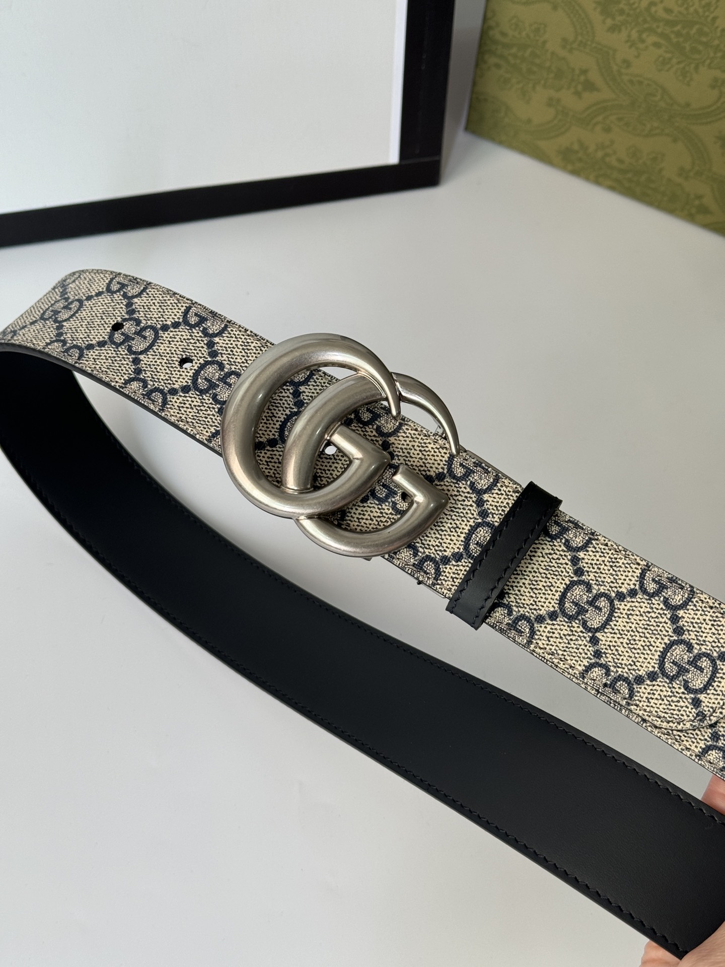 Gucci Leather Belt Top Grain Leather M