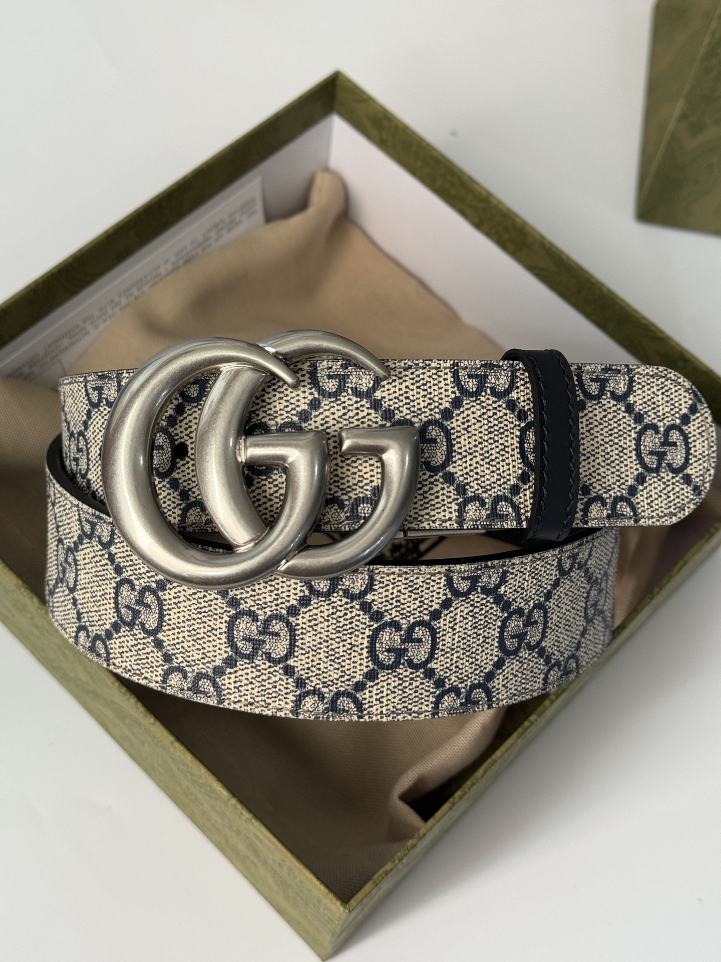 Gucci Leather Belt Top Grain Leather M