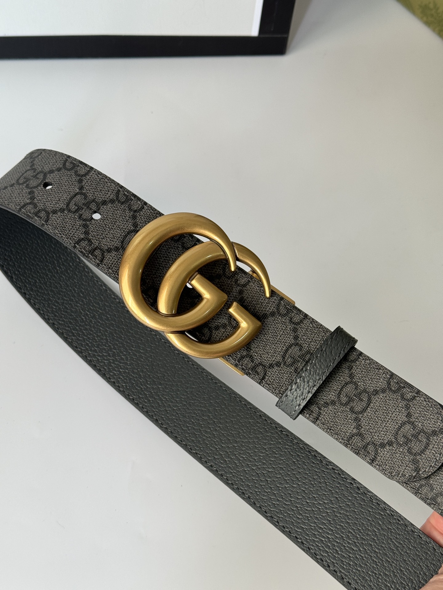 Gucci Leather Belt Top Grain Leather M