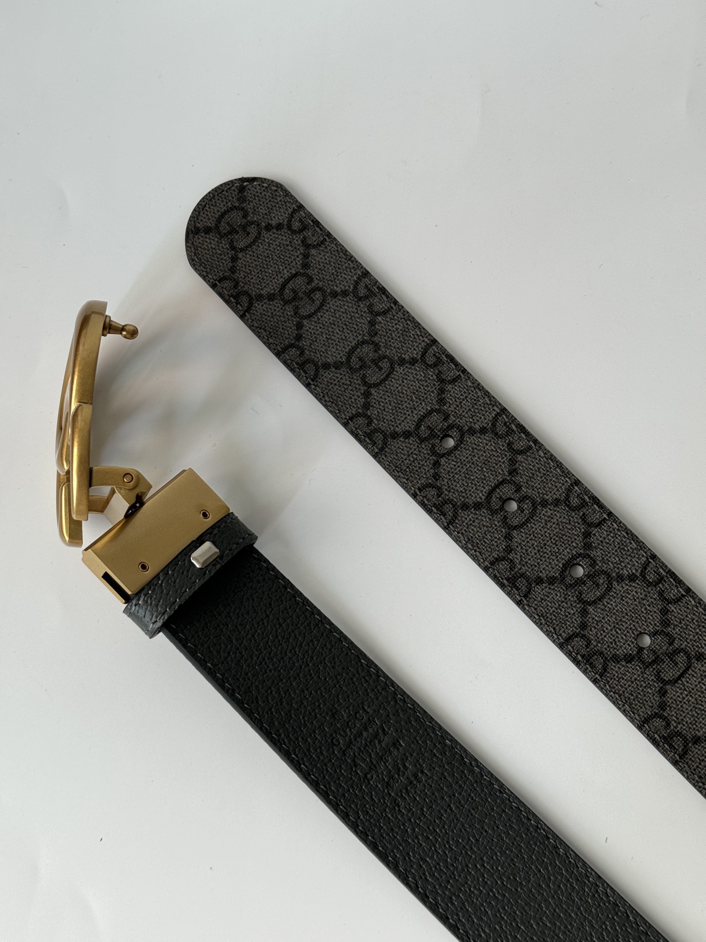 Gucci Leather Belt Top Grain Leather M