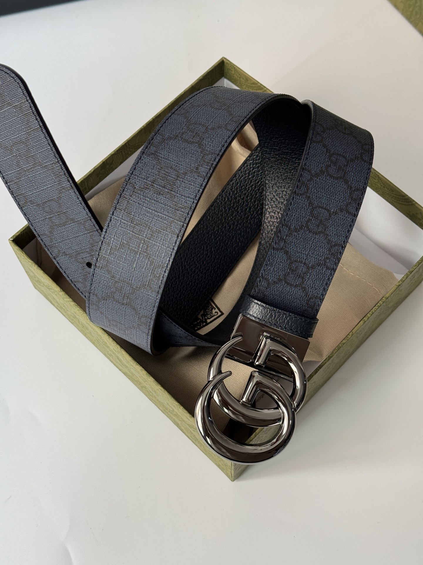 Gucci Leather Belt Top Grain Leather M