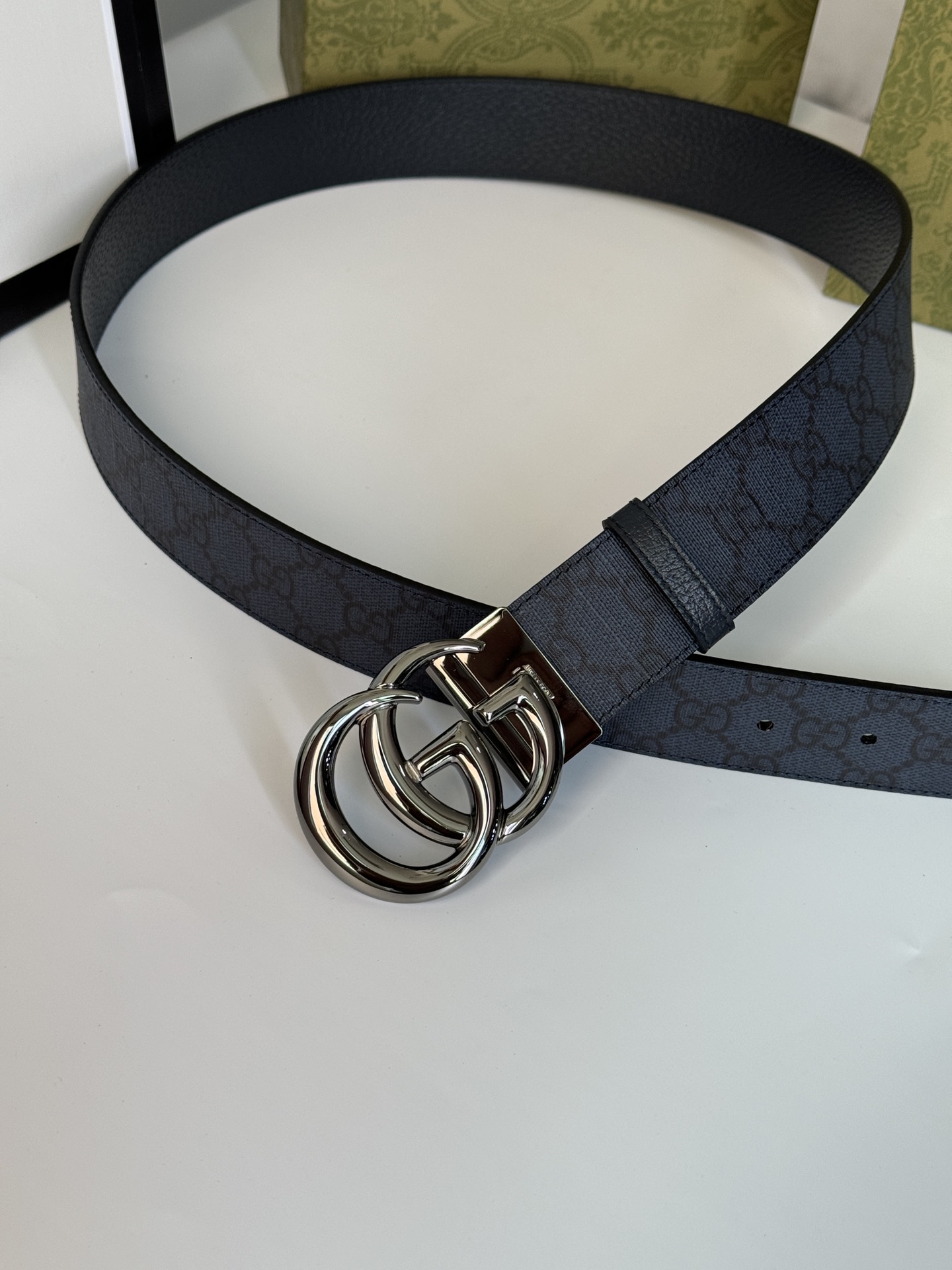 Gucci Leather Belt Top Grain Leather M