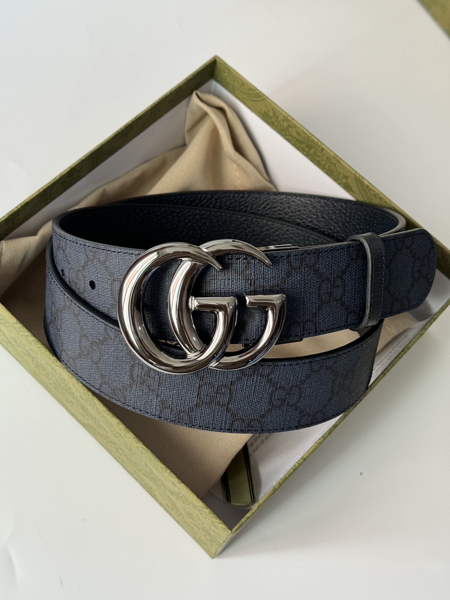 Gucci Leather Belt Top Grain Leather M