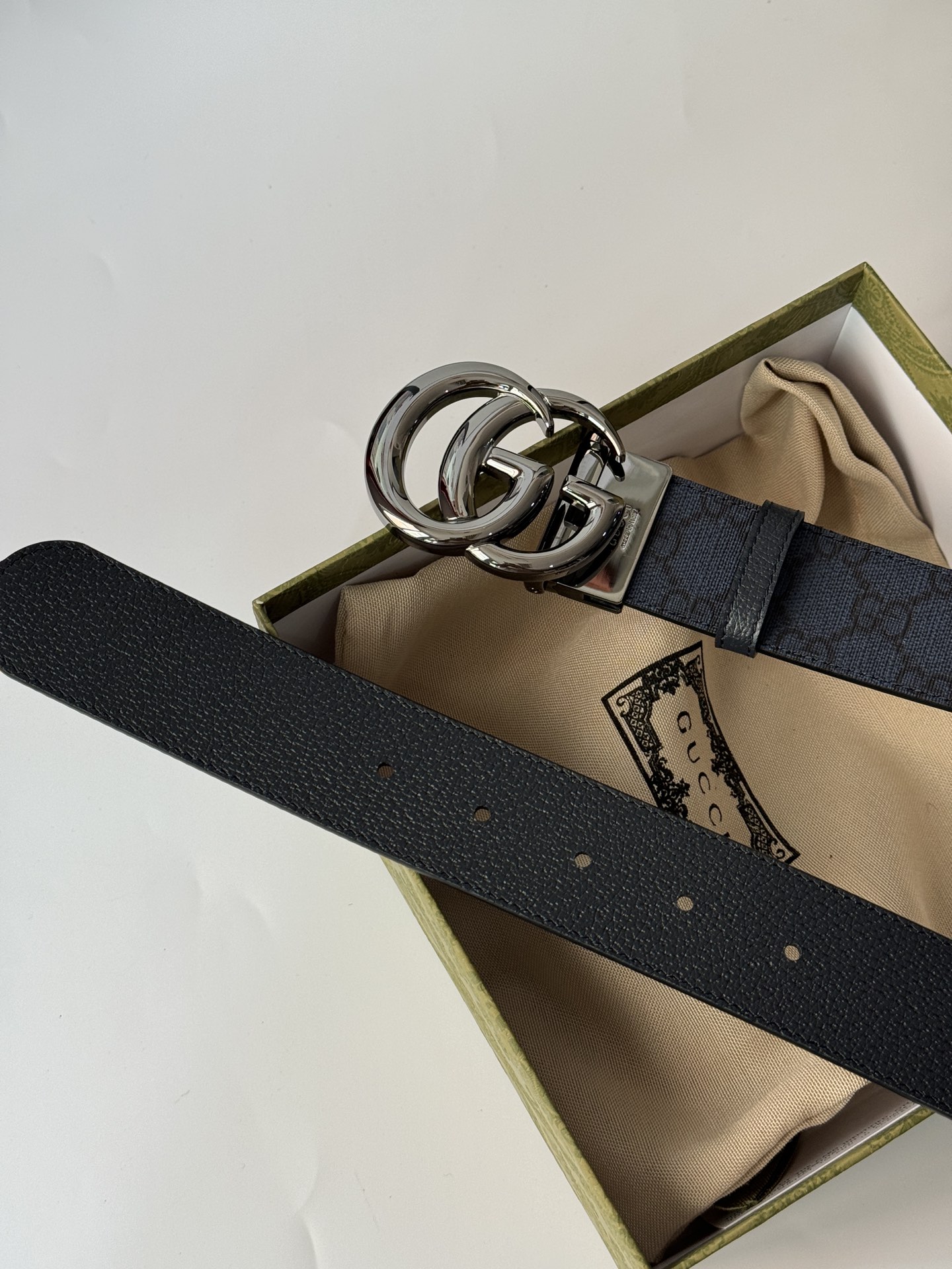 Gucci Leather Belt Top Grain Leather M