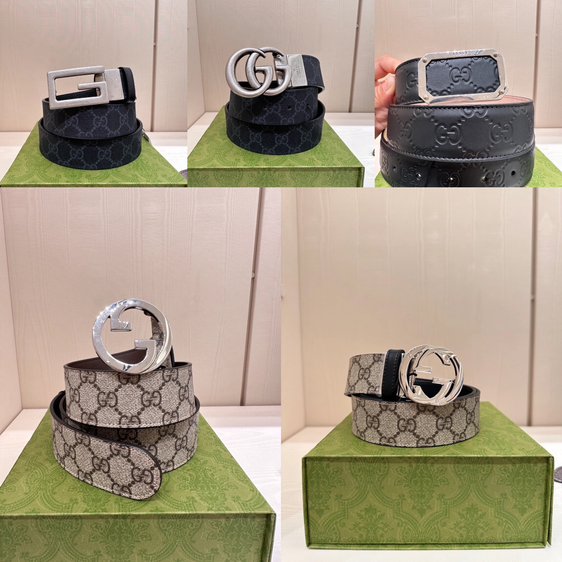 Gucci Male Leather Belt