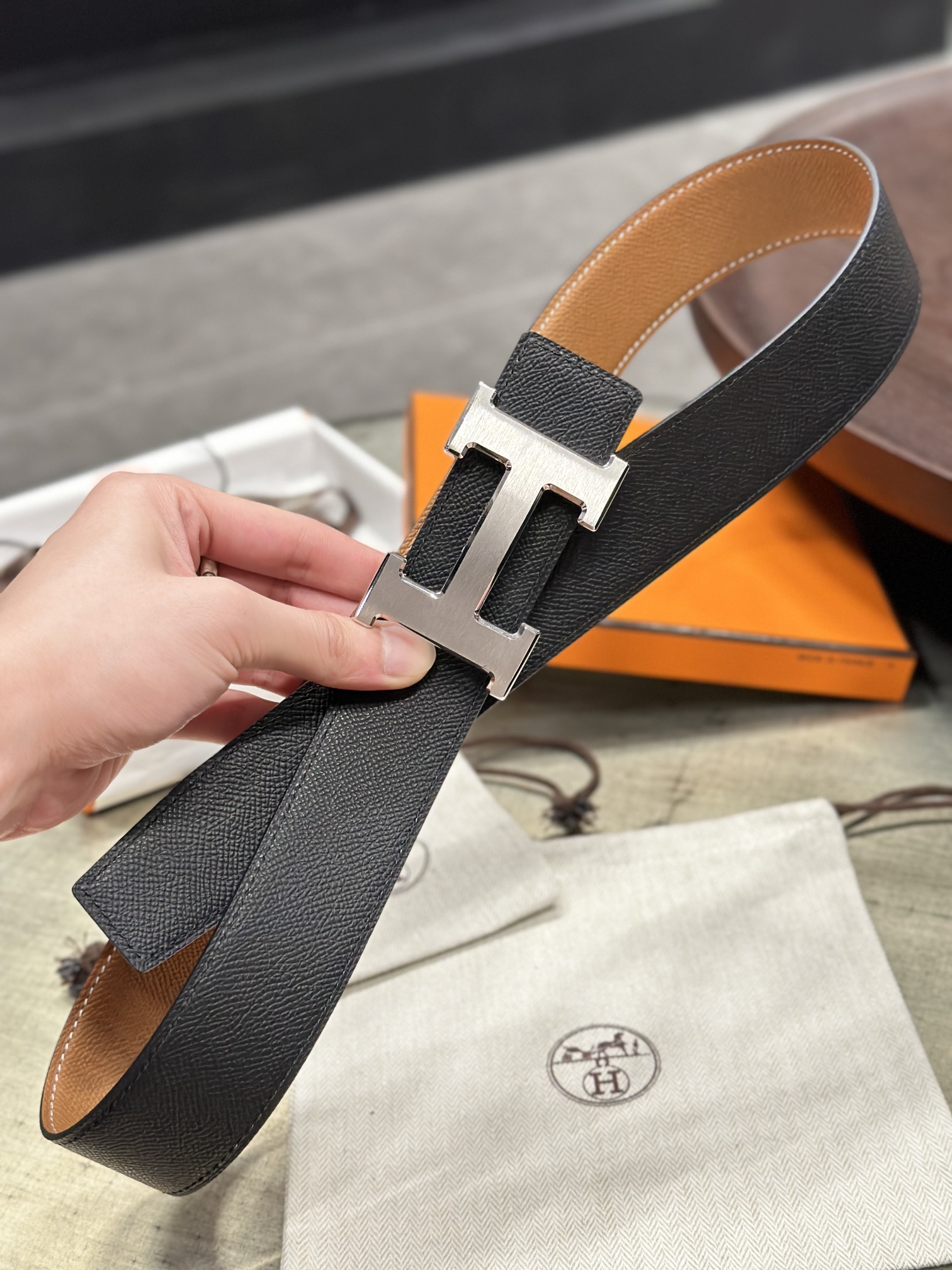 Hermès Basic Belt 38mm-s-l